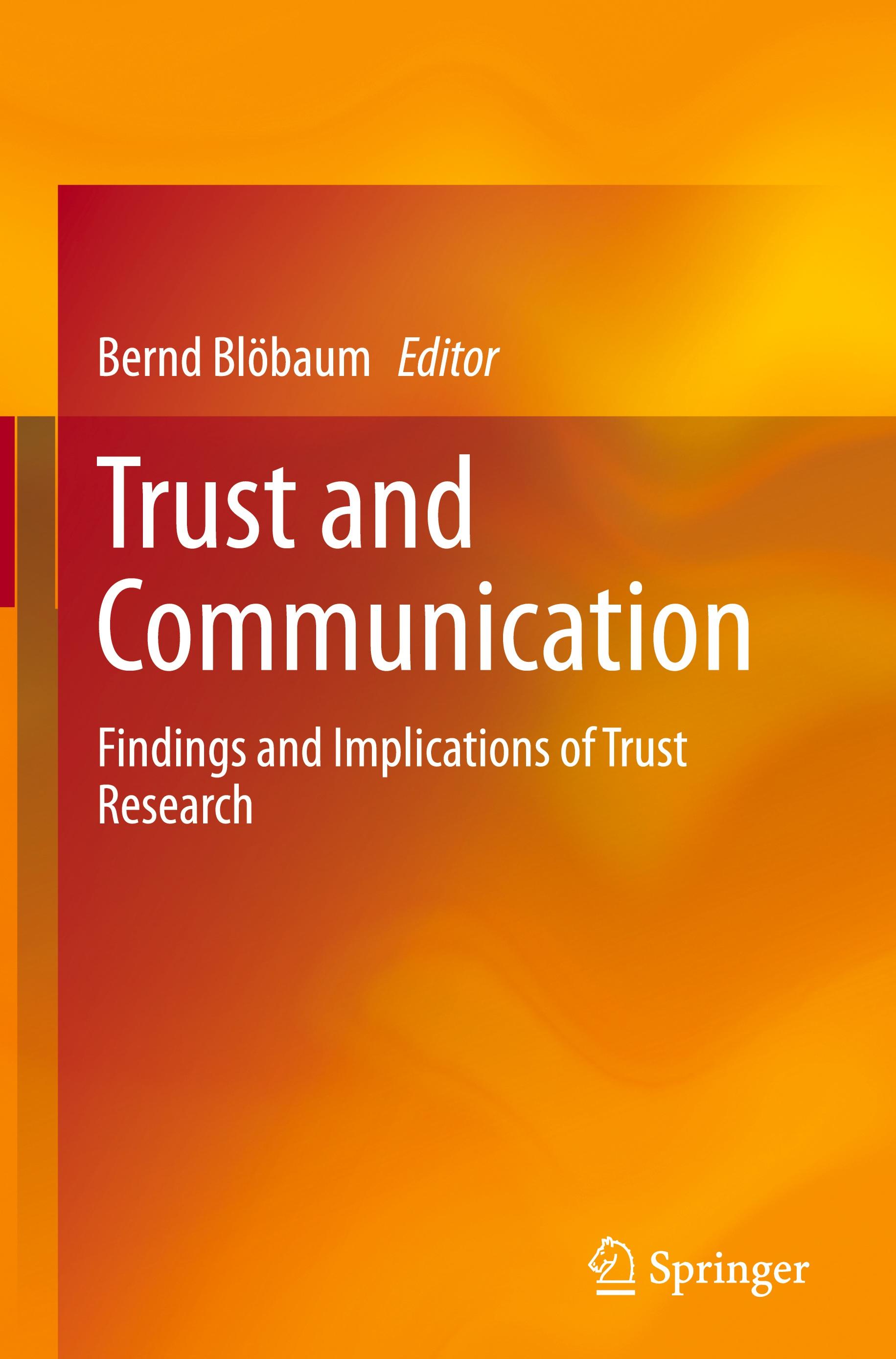 Trust and Communication