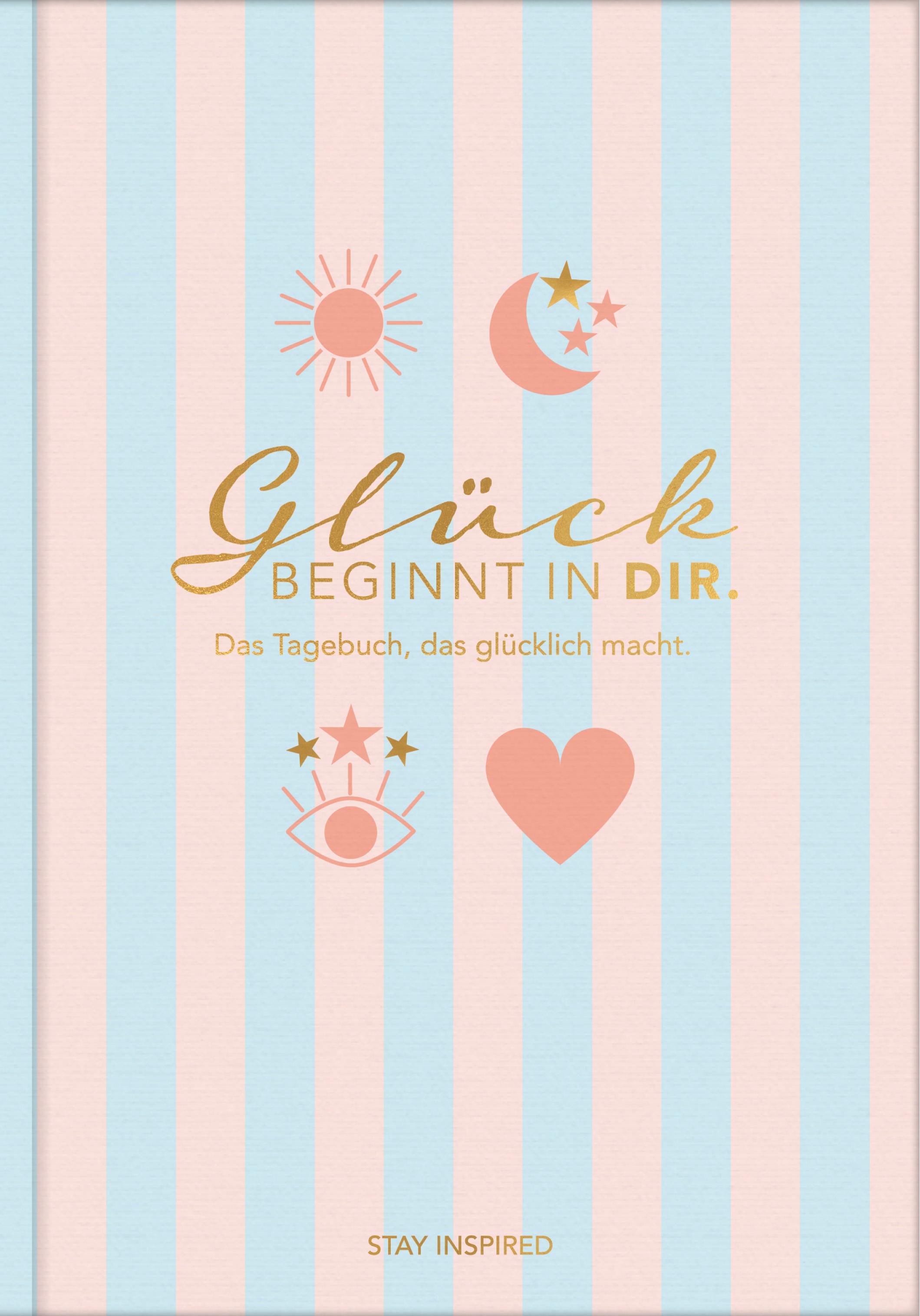 Das Tagebuch das glücklich macht (Special Edition): 6 Minuten am Tag für mehr Glück, Positivität, Dankbarkeit und Erfolg. Dankbarkeitstagebuch zum Ausfüllen für jeden Tag. 6 Minuten Tagebuch für mehr Achtsamkeit. 12 Wochen Tagebuch in rosa/blau