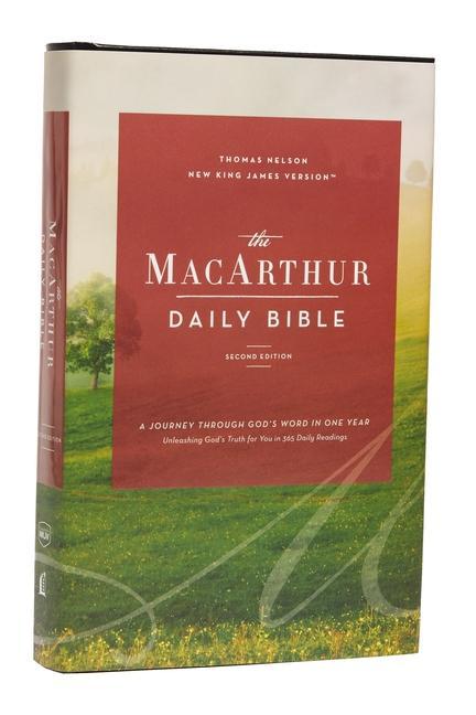 The Nkjv, MacArthur Daily Bible, 2nd Edition, Hardcover, Comfort Print