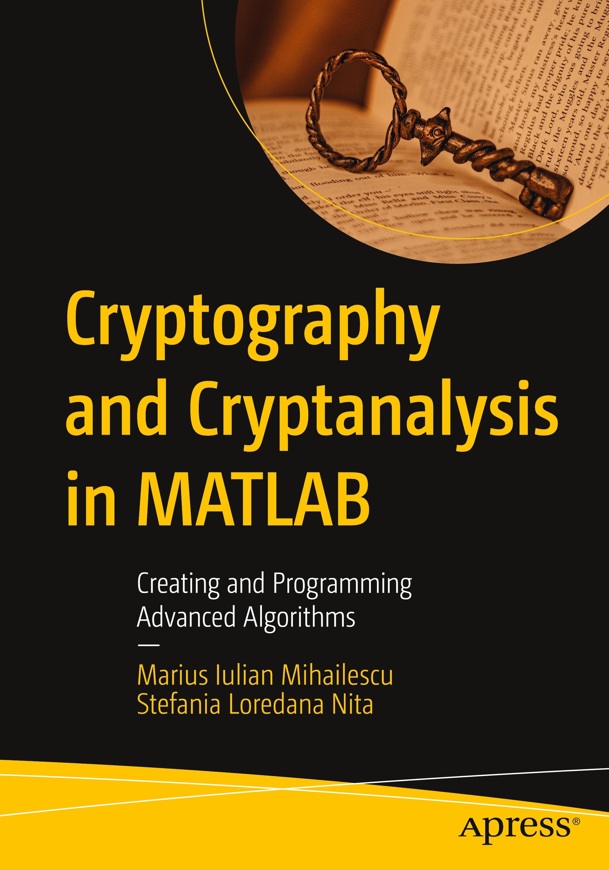 Cryptography and Cryptanalysis in MATLAB