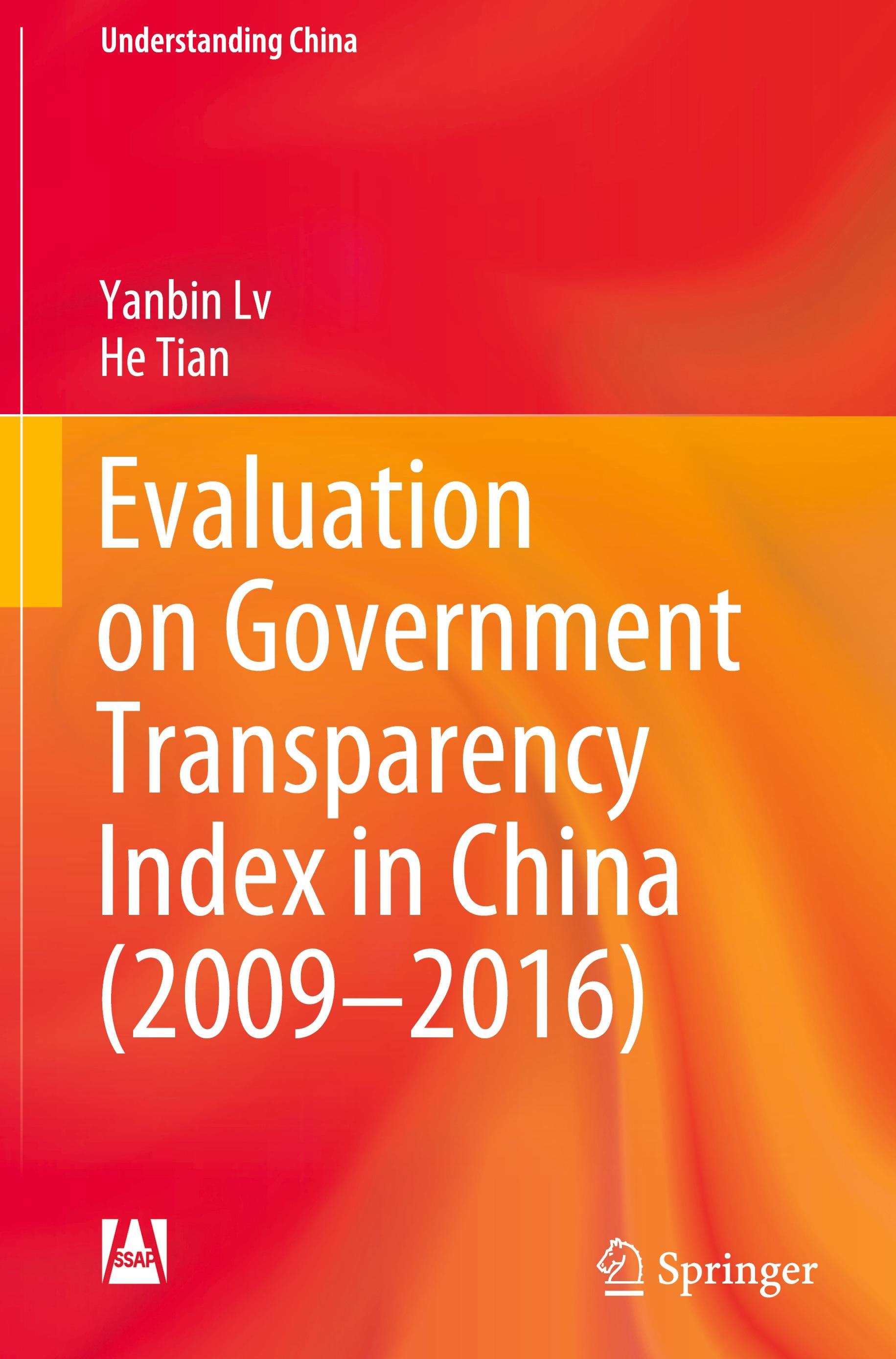 Evaluation on Government Transparency Index in China (2009¿2016)