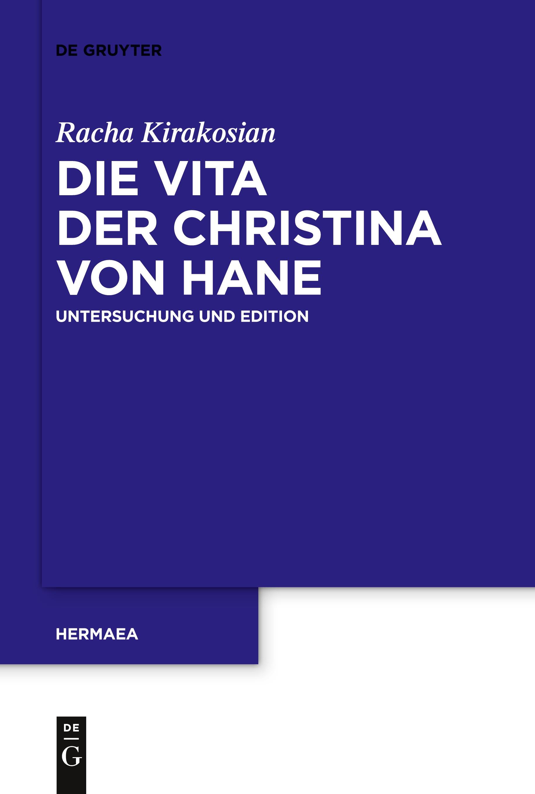 Die Vita der Christina von Hane