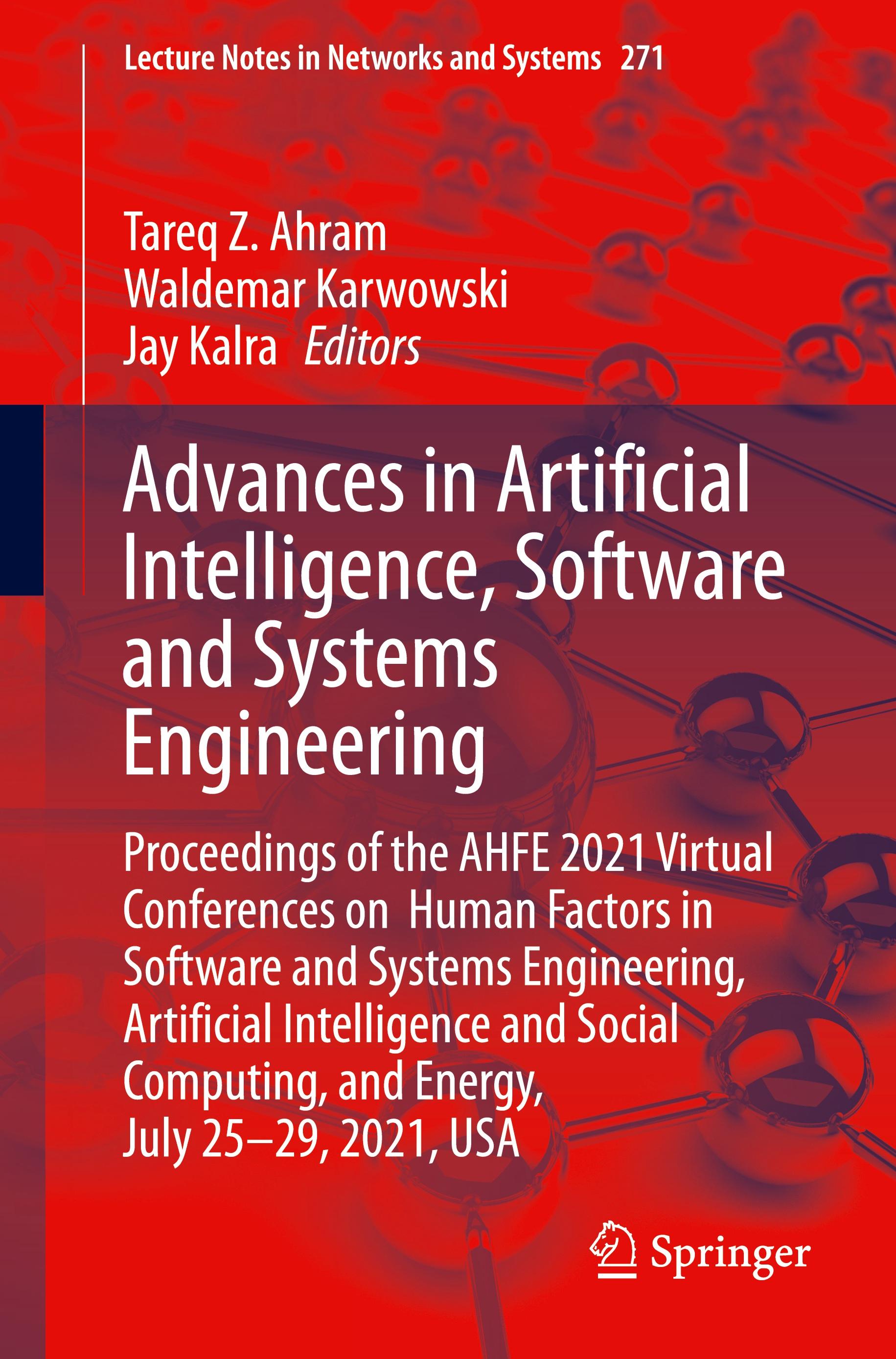 Advances in Artificial Intelligence, Software and Systems Engineering