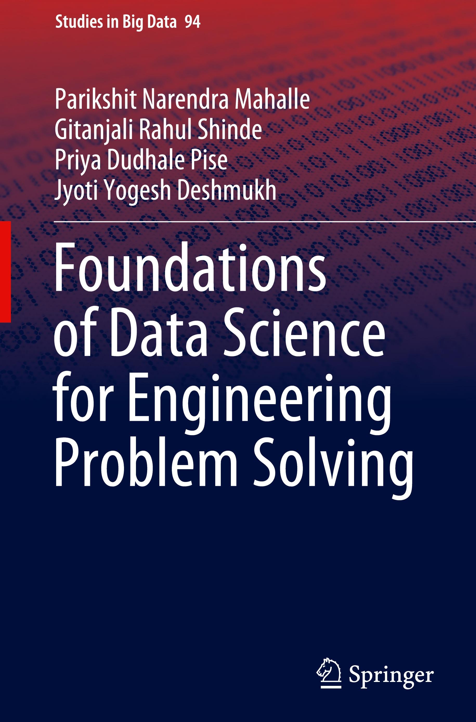 Foundations of Data Science for Engineering Problem Solving