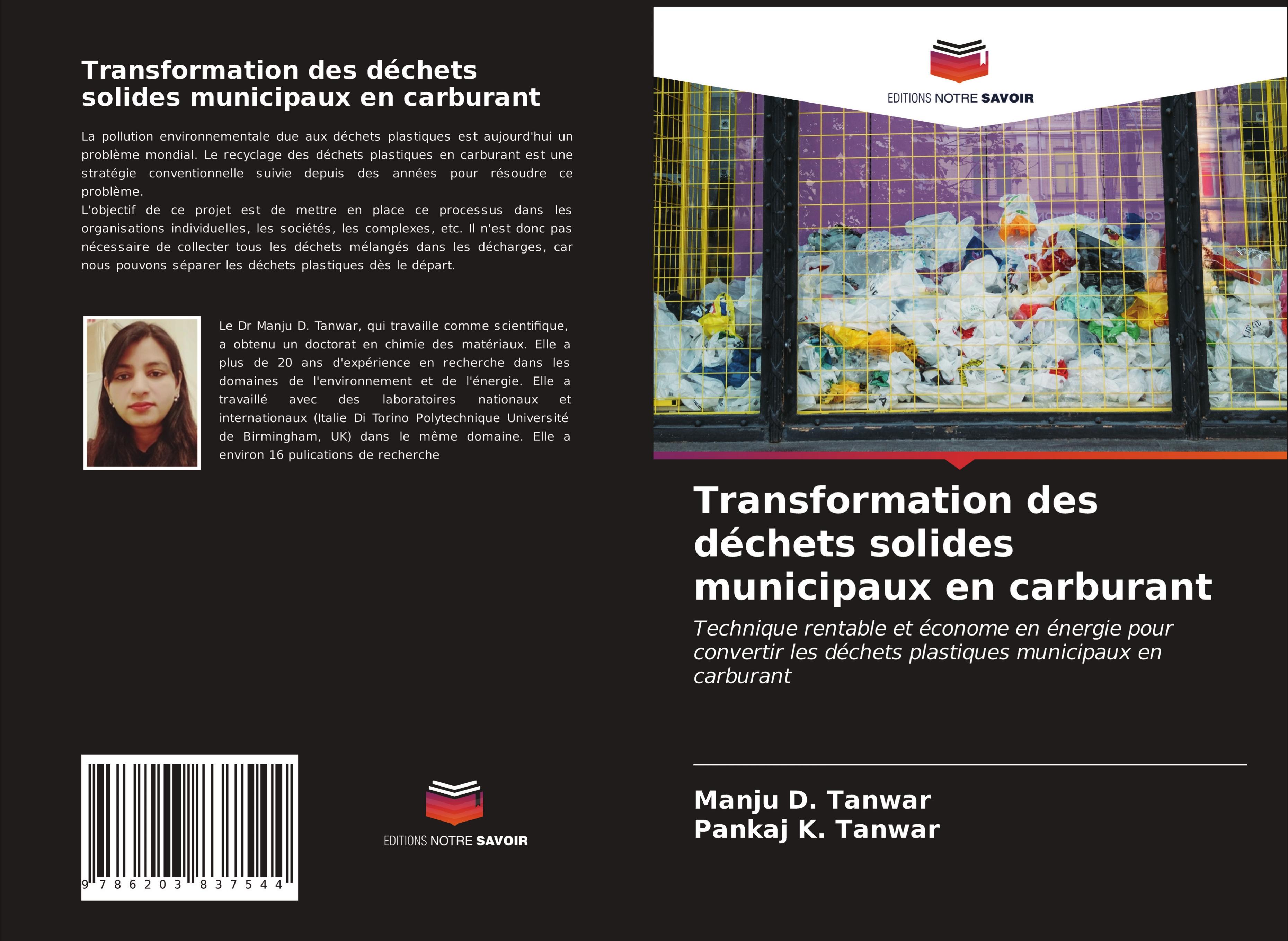 Transformation des déchets solides municipaux en carburant