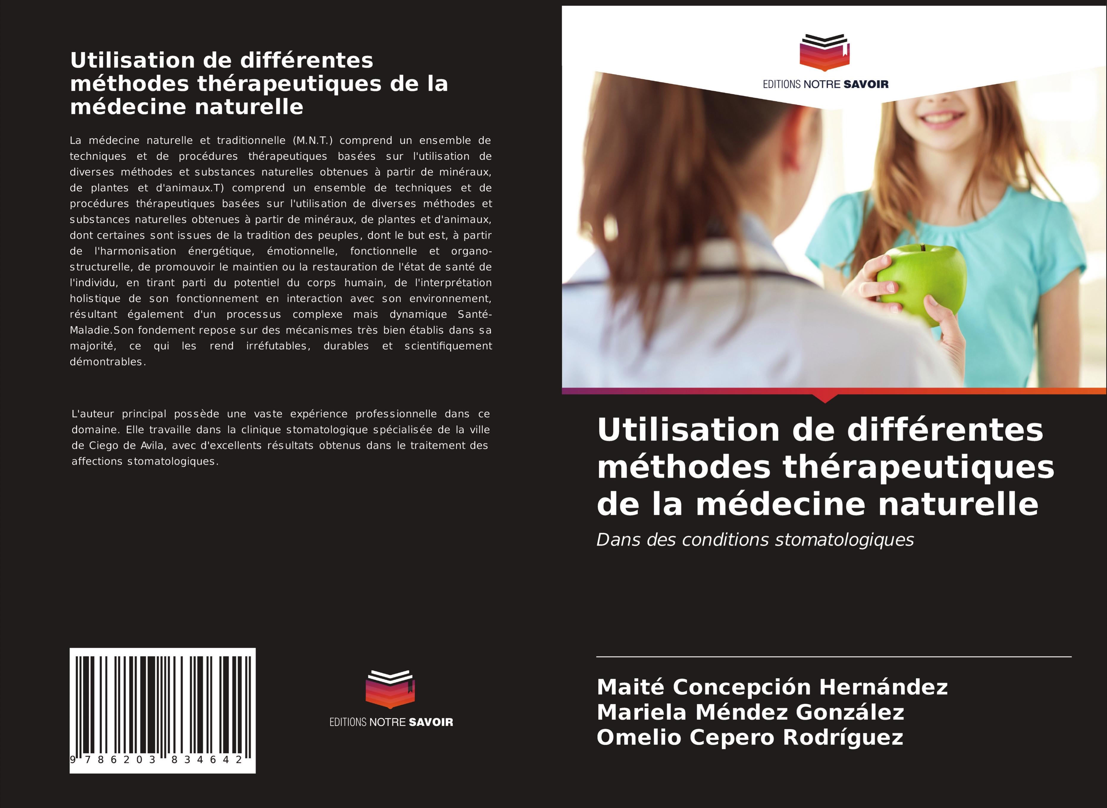 Utilisation de différentes méthodes thérapeutiques de la médecine naturelle