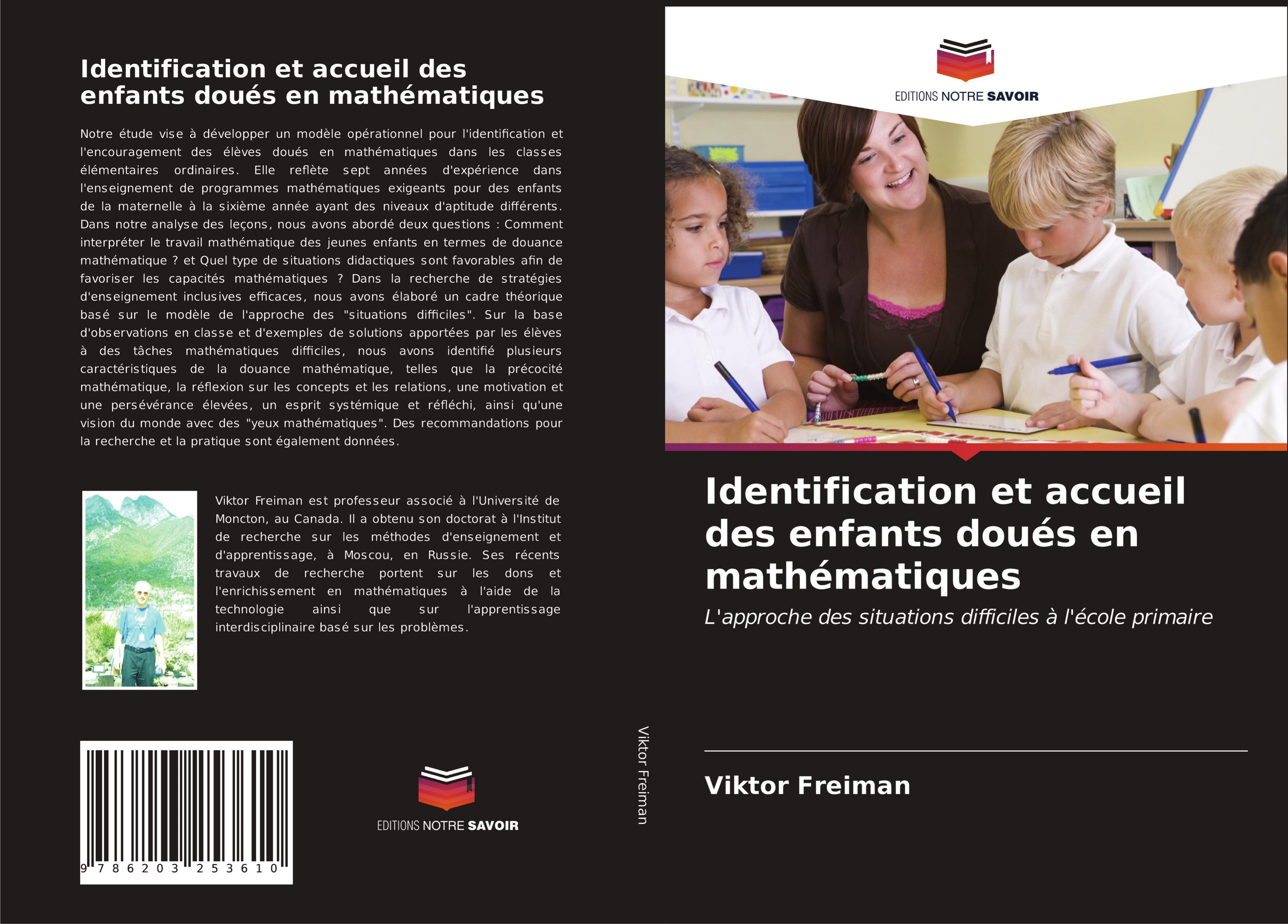 Identification et accueil des enfants doués en mathématiques