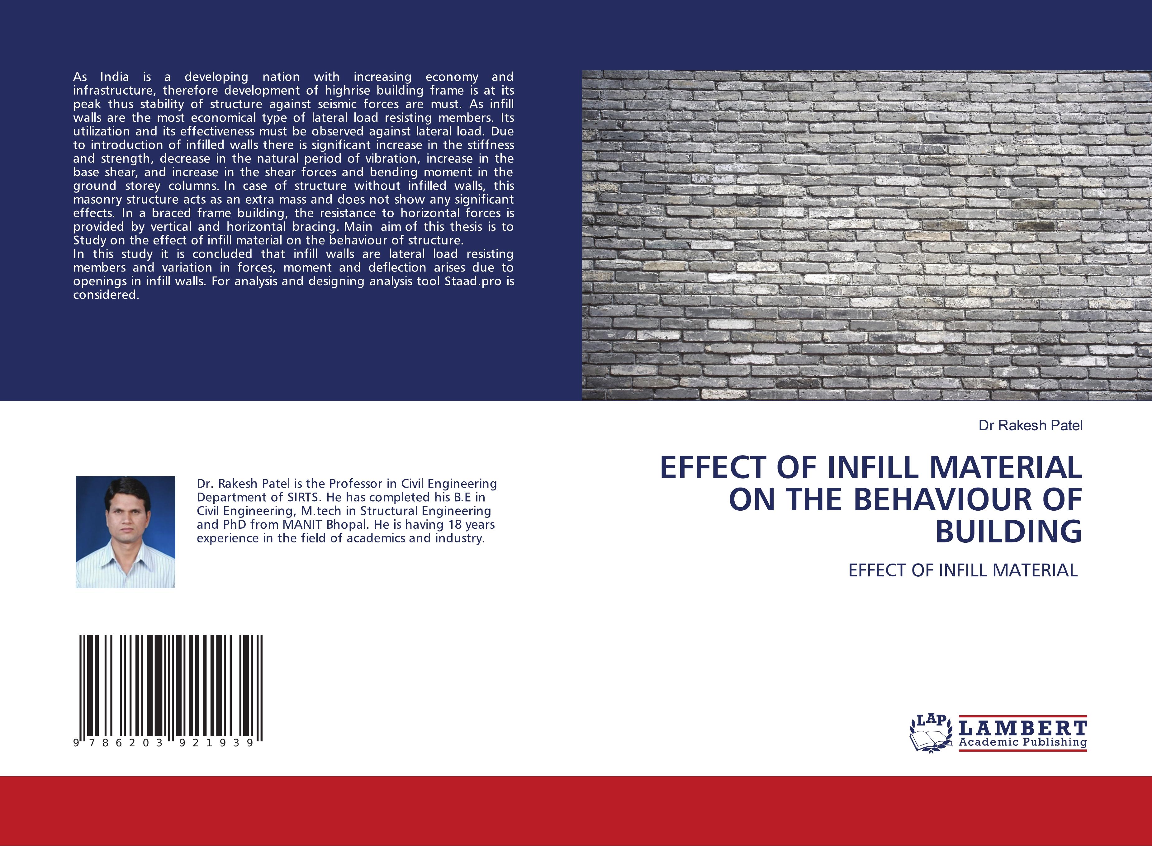 EFFECT OF INFILL MATERIAL ON THE BEHAVIOUR OF BUILDING