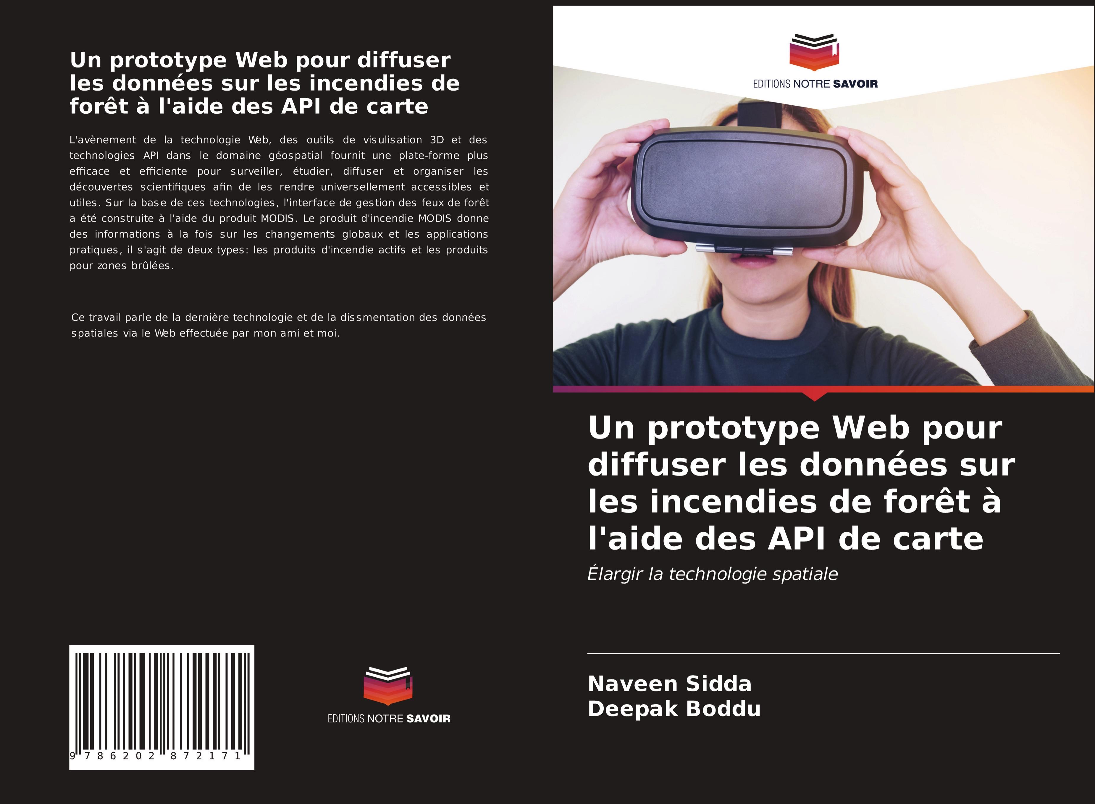 Un prototype Web pour diffuser les données sur les incendies de forêt à l'aide des API de carte