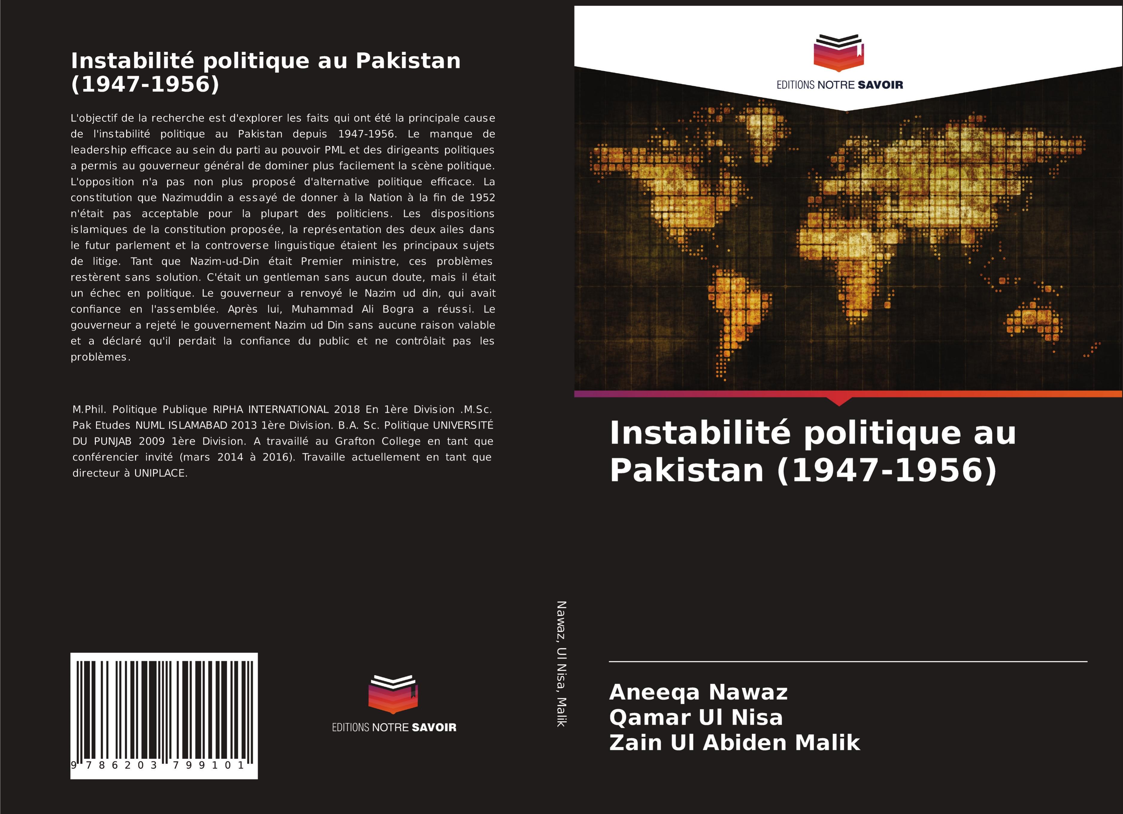 Instabilité politique au Pakistan (1947-1956)