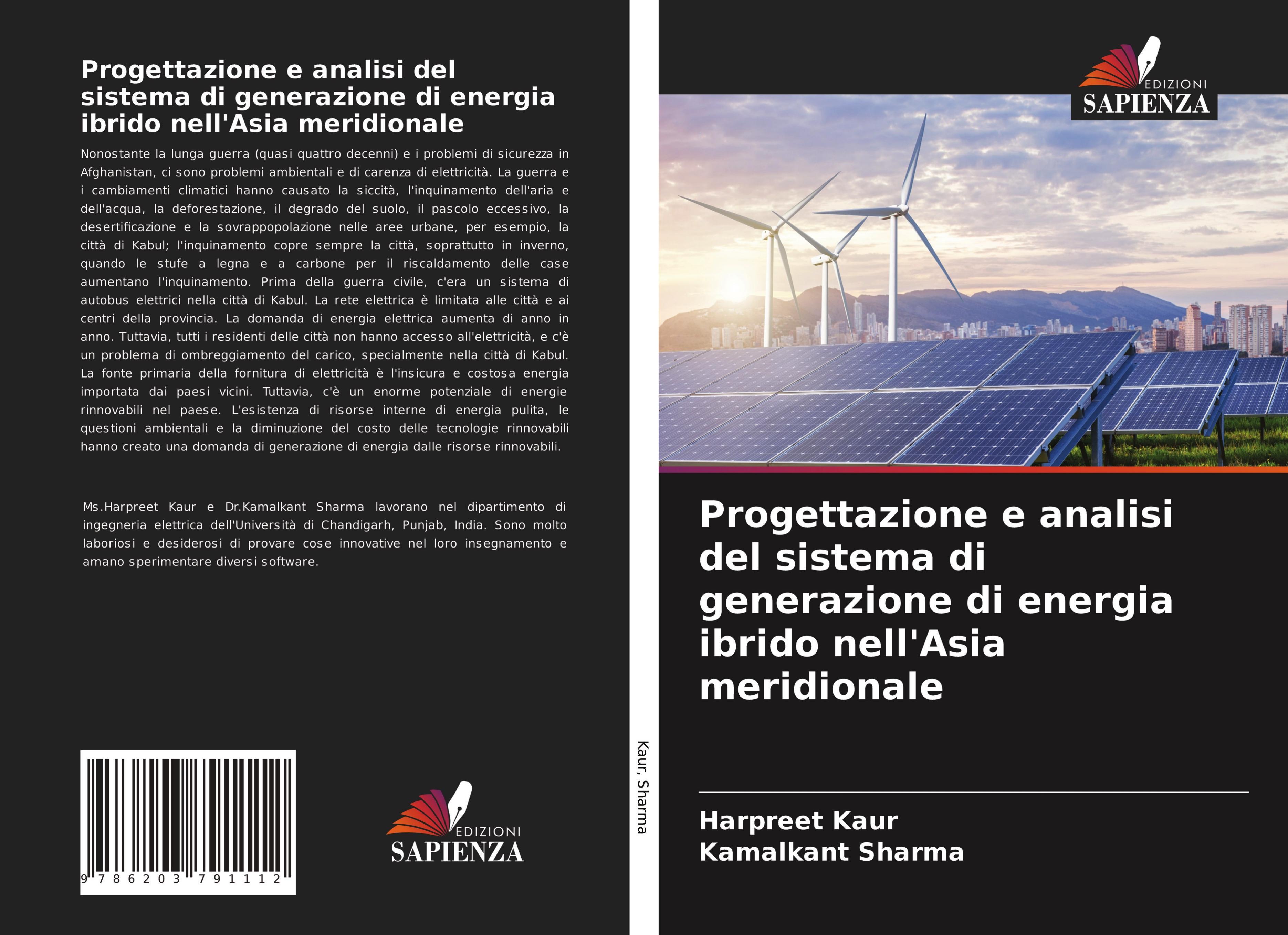 Progettazione e analisi del sistema di generazione di energia ibrido nell'Asia meridionale