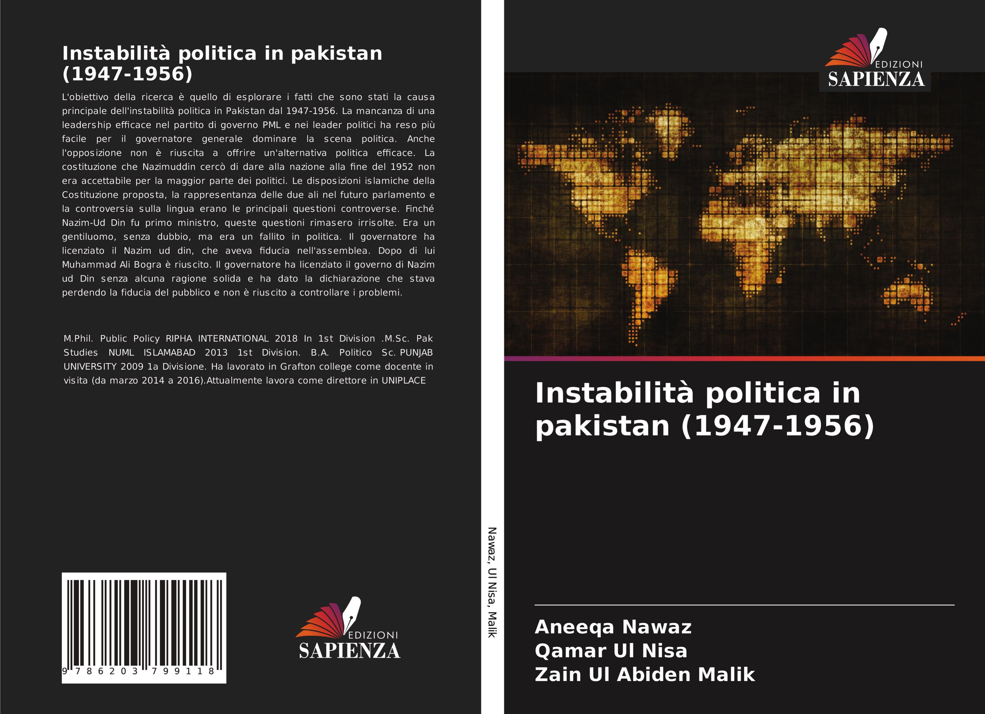 Instabilità politica in pakistan (1947-1956)