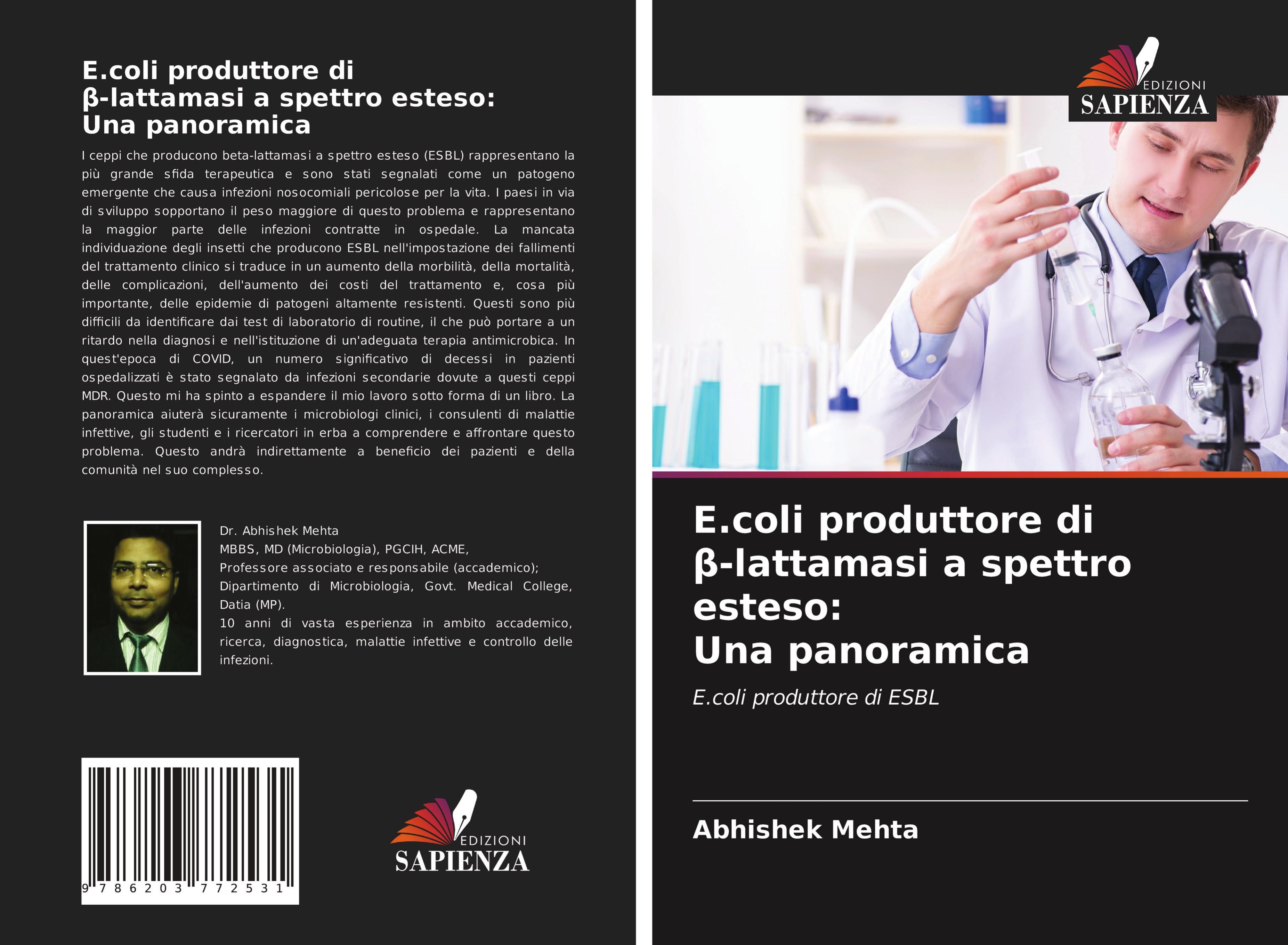 E.coli produttore di¿-lattamasi a spettro esteso:Una panoramica