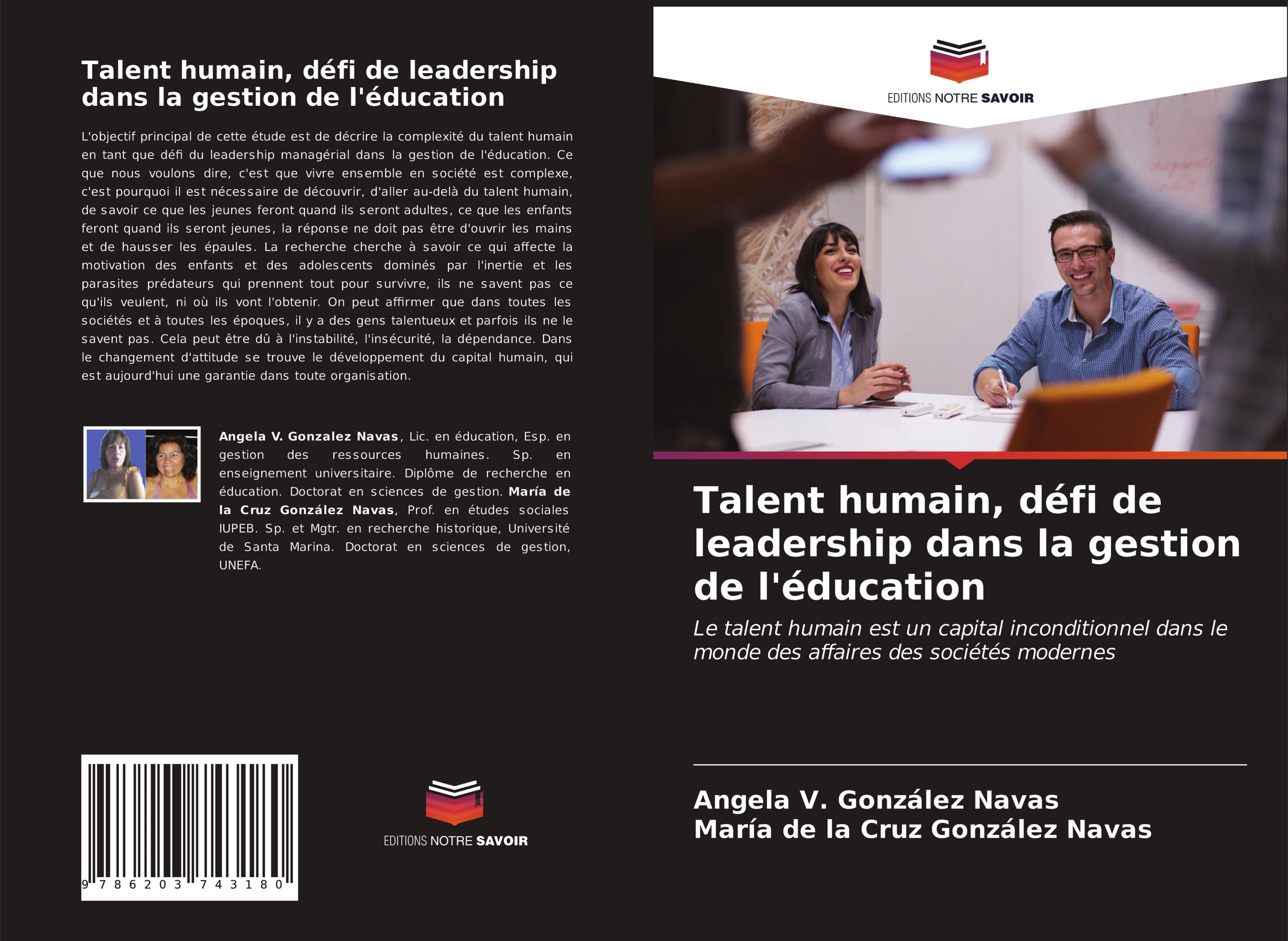 Talent humain, défi de leadership dans la gestion de l'éducation