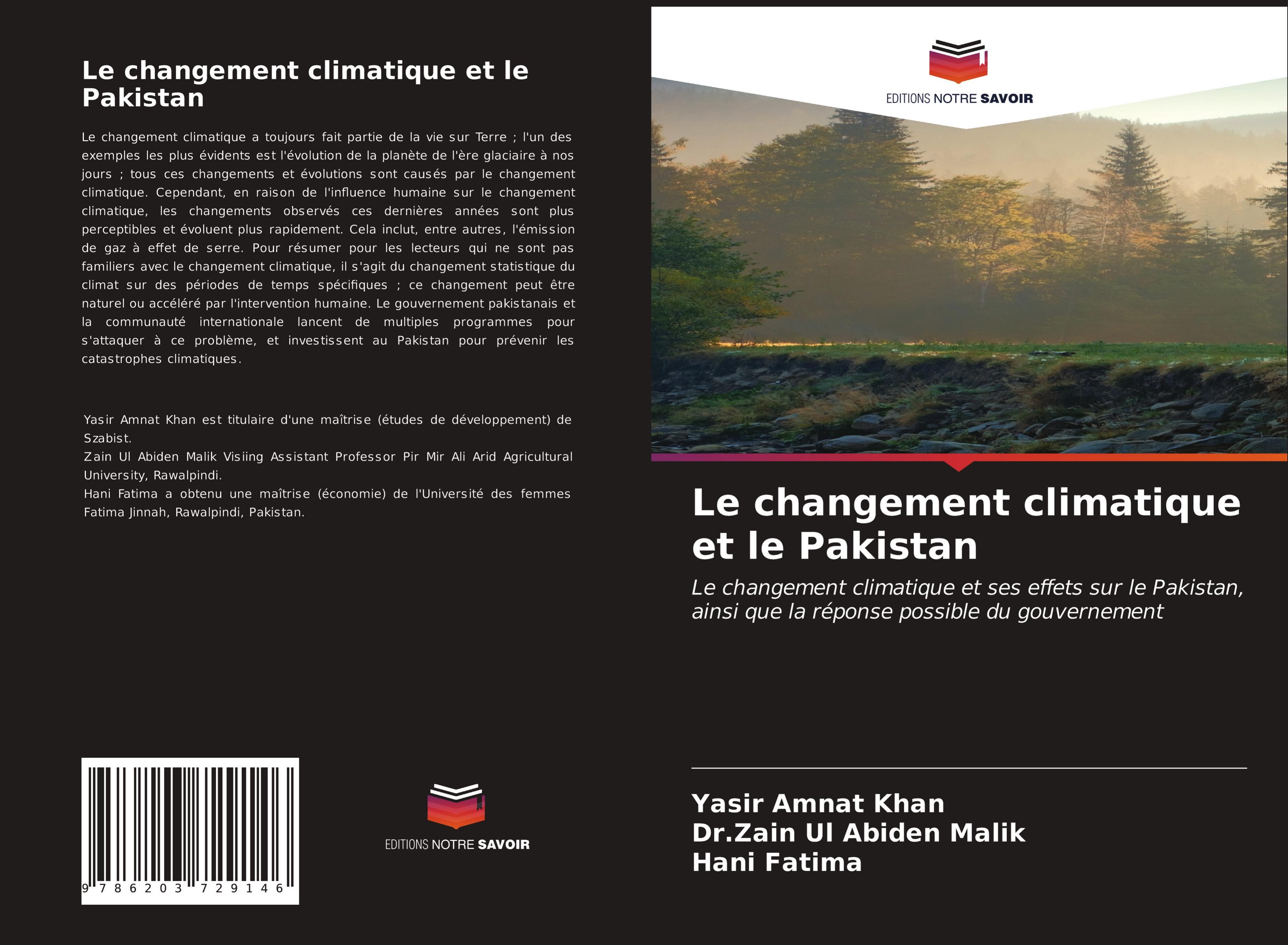 Le changement climatique et le Pakistan