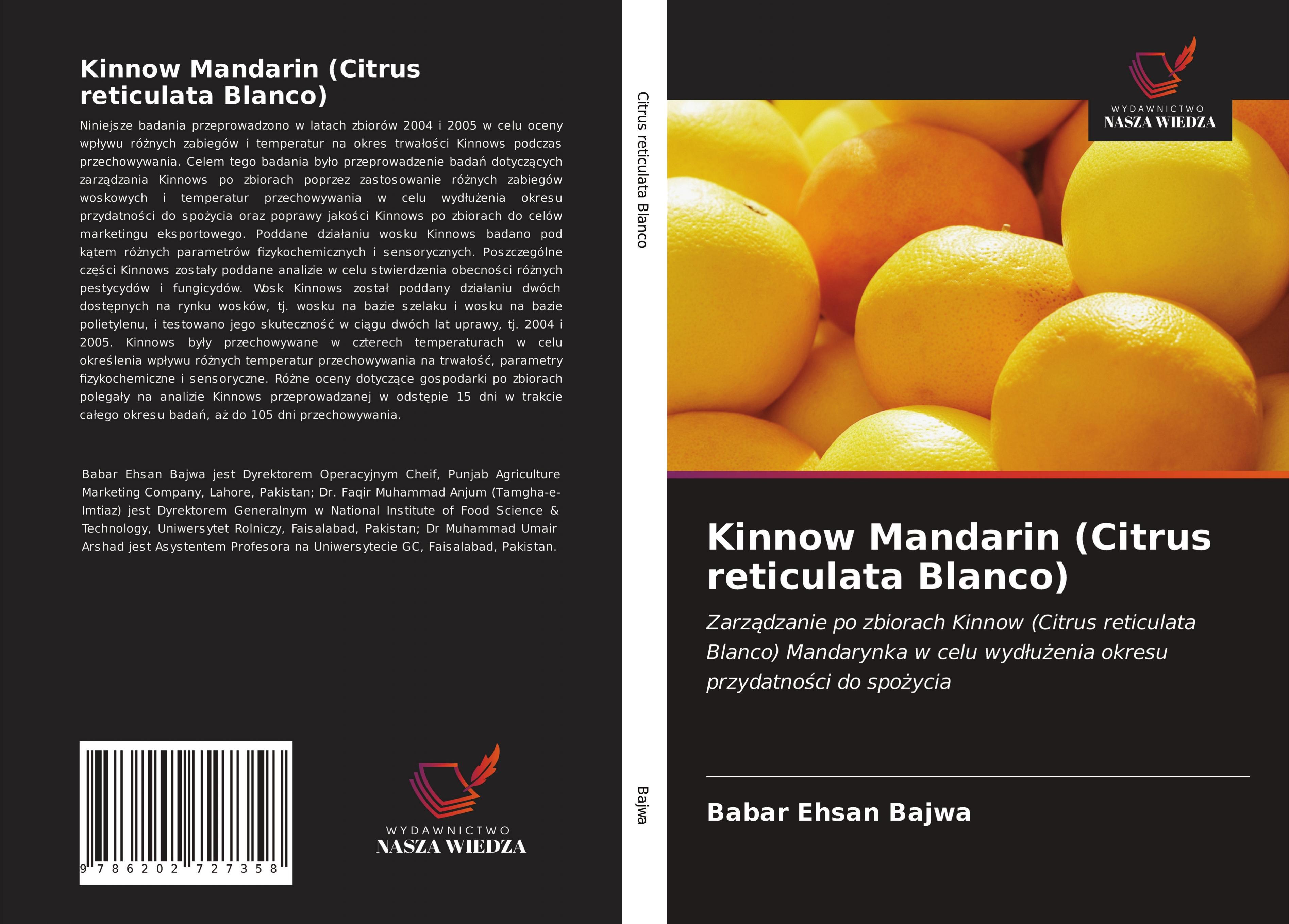 Kinnow Mandarin (Citrus reticulata Blanco)