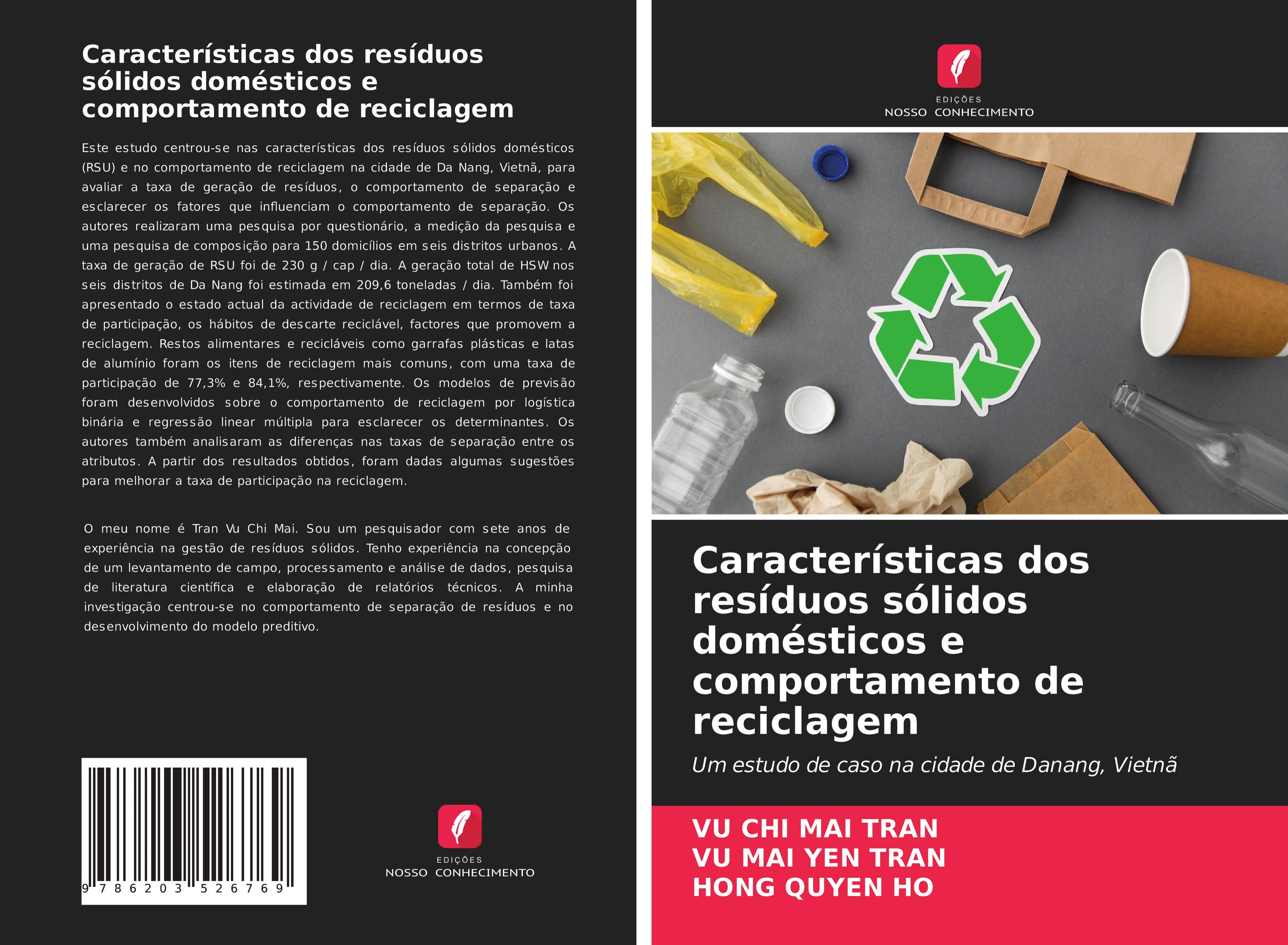 Características dos resíduos sólidos domésticos e comportamento de reciclagem