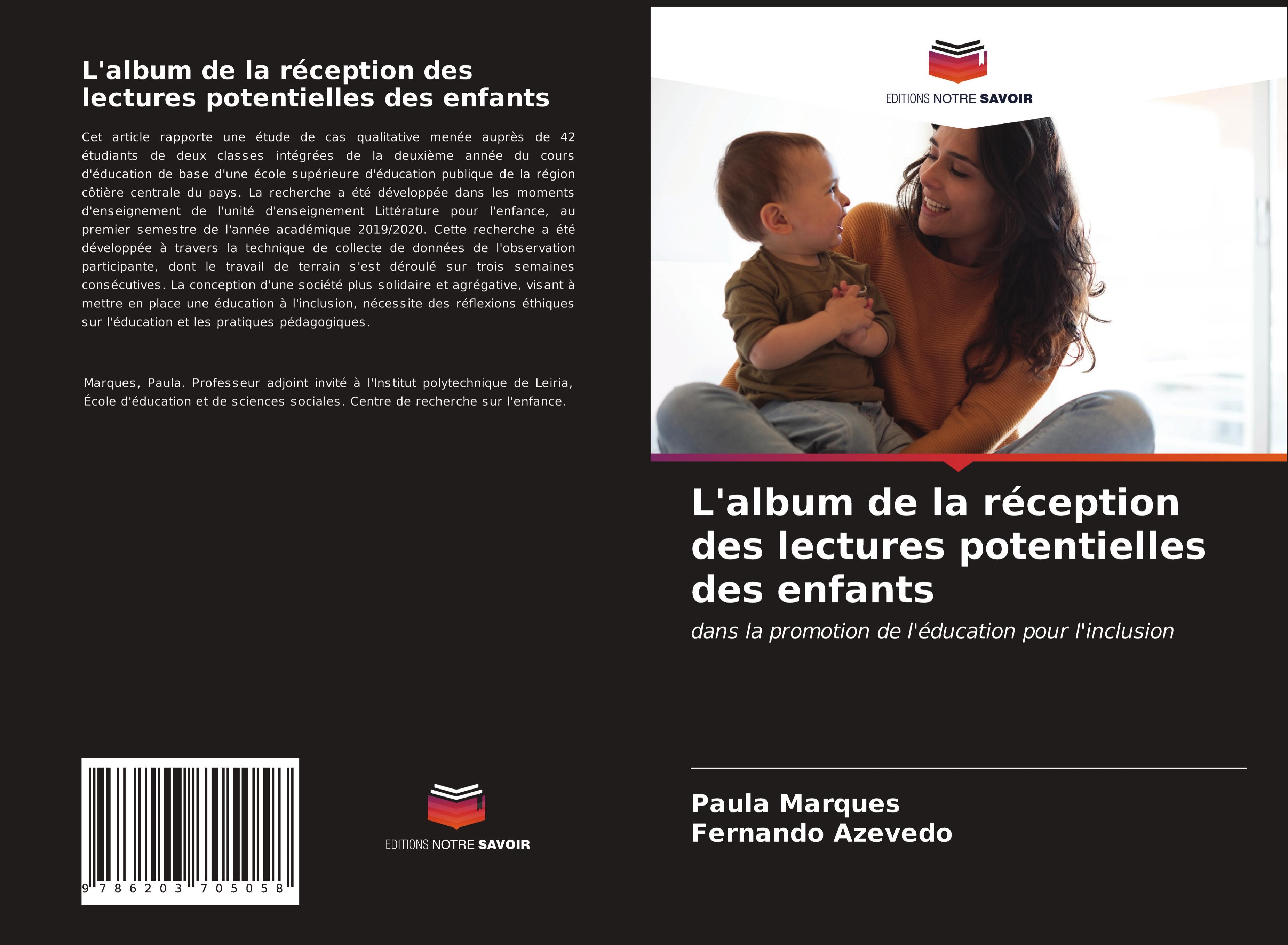 L'album de la réception des lectures potentielles des enfants