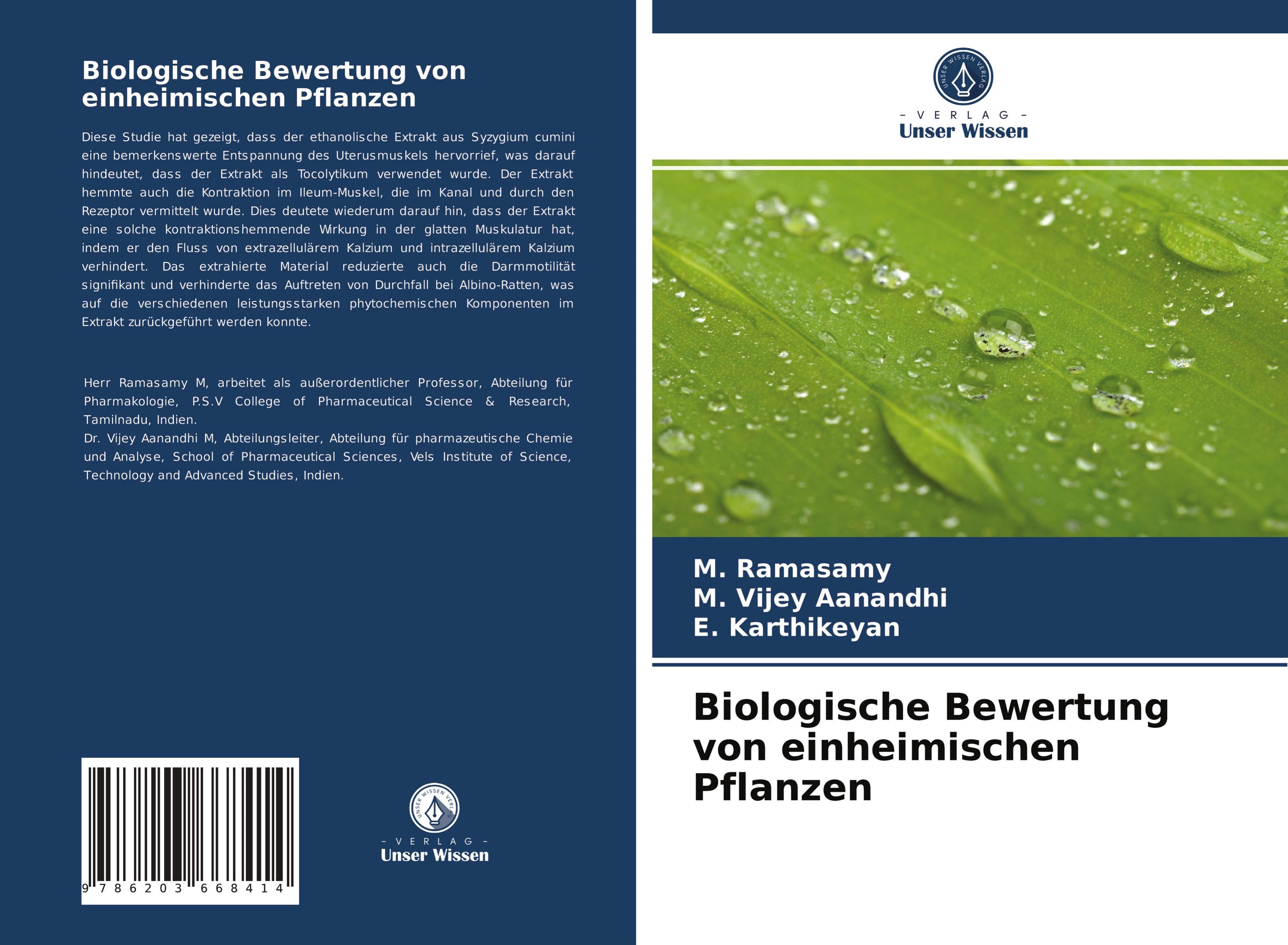 Biologische Bewertung von einheimischen Pflanzen