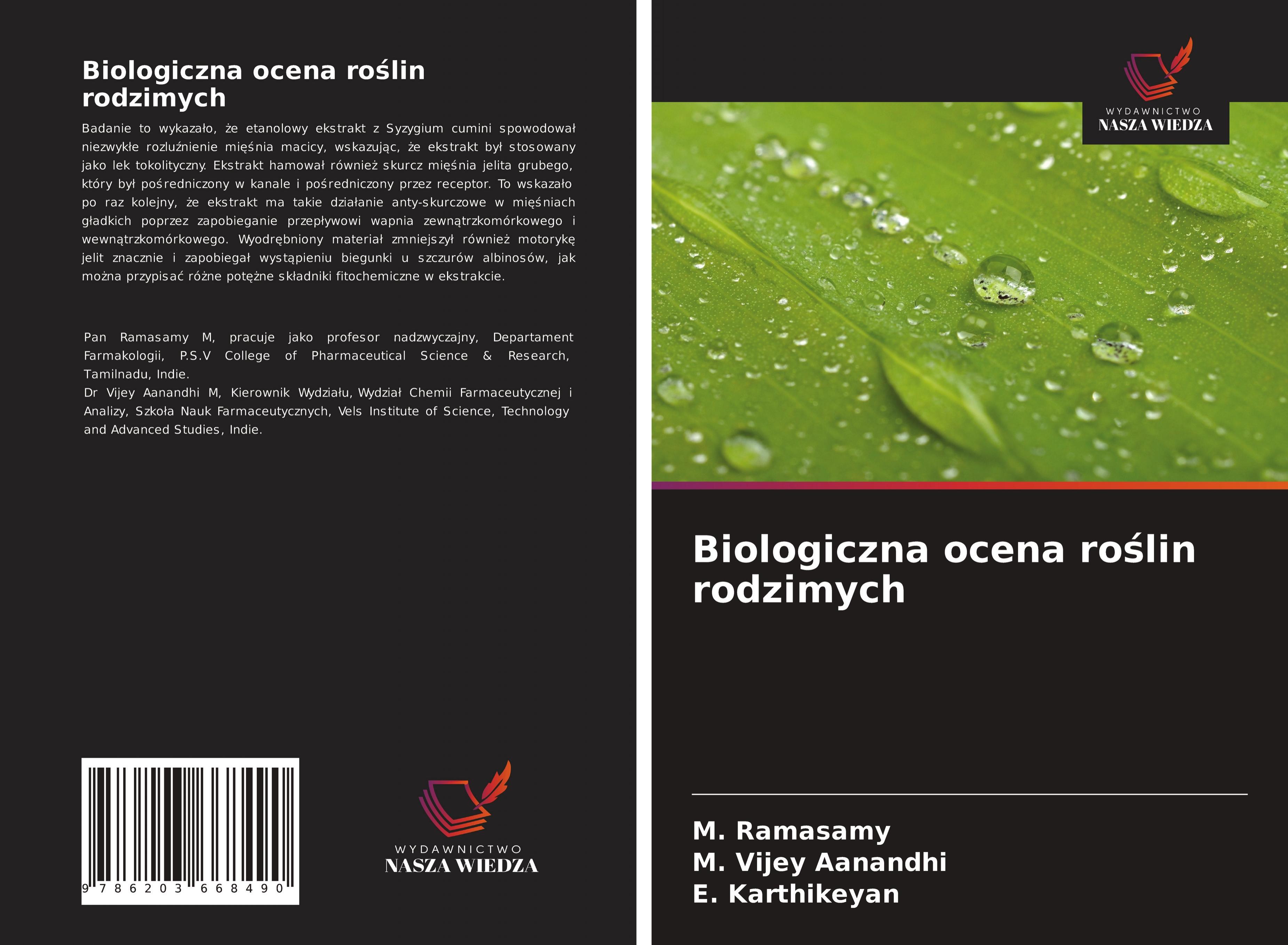 Biologiczna ocena ro¿lin rodzimych