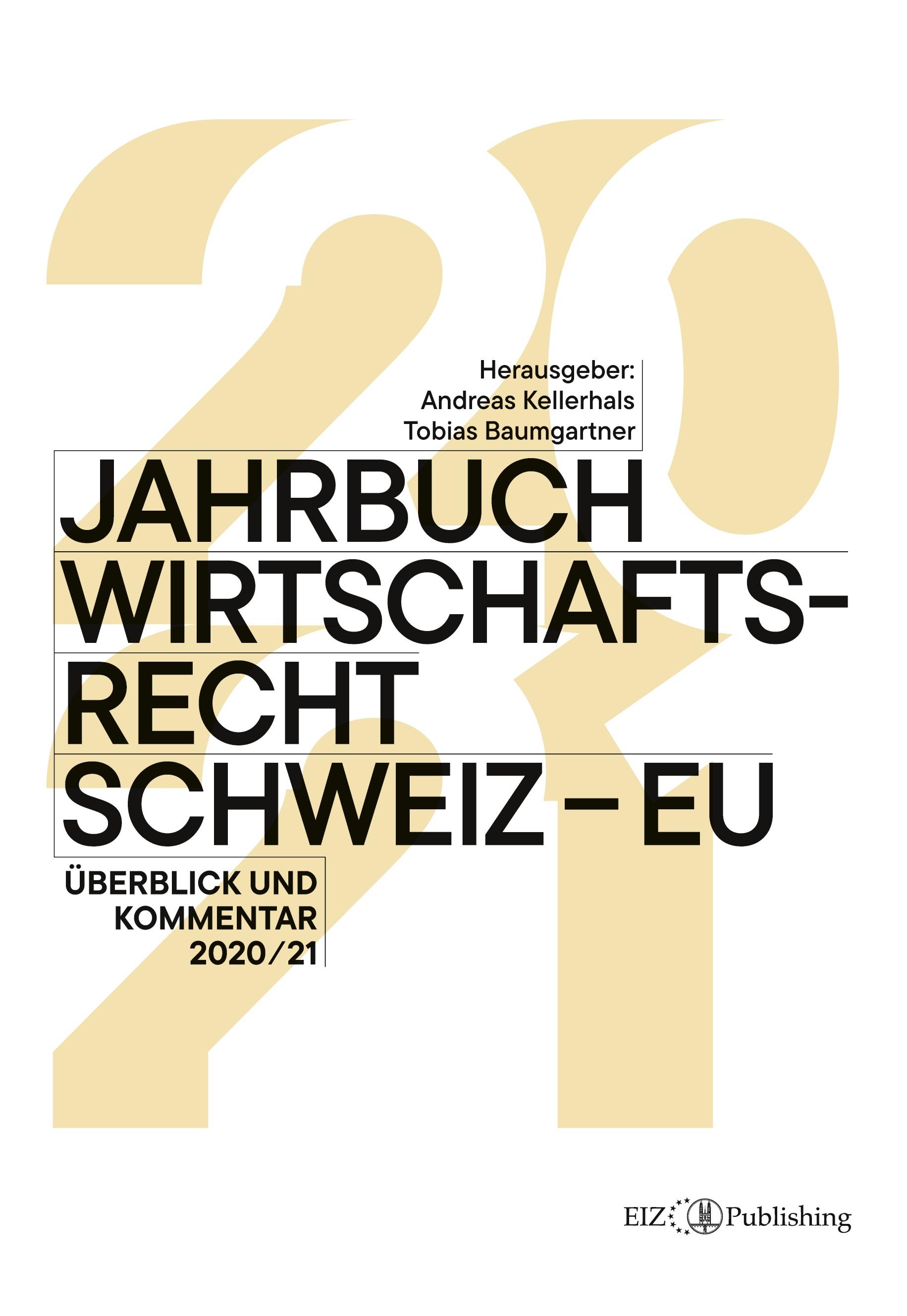 Jahrbuch Wirtschaftsrecht Schweiz ¿ EU