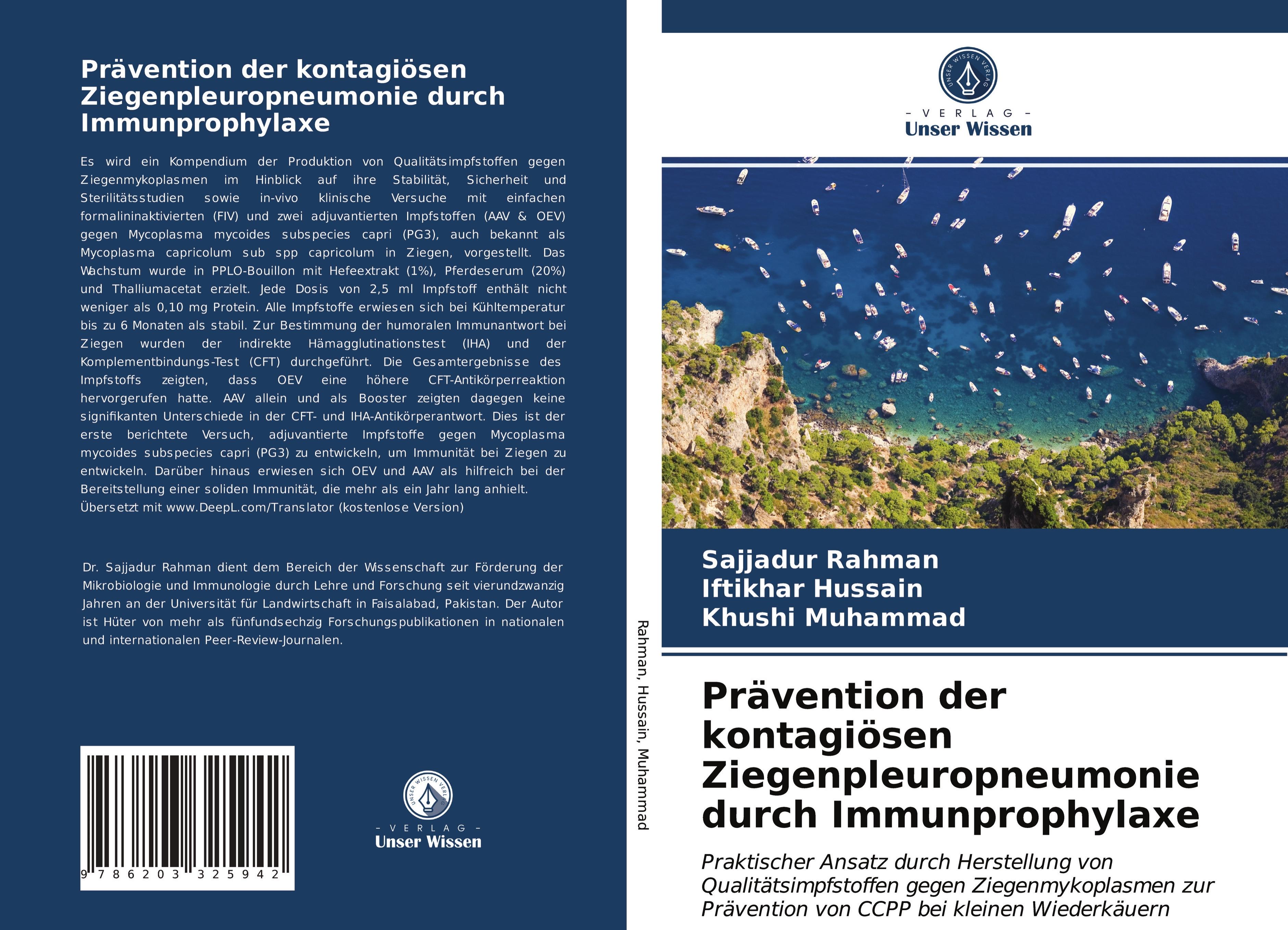 Prävention der kontagiösen Ziegenpleuropneumonie durch Immunprophylaxe