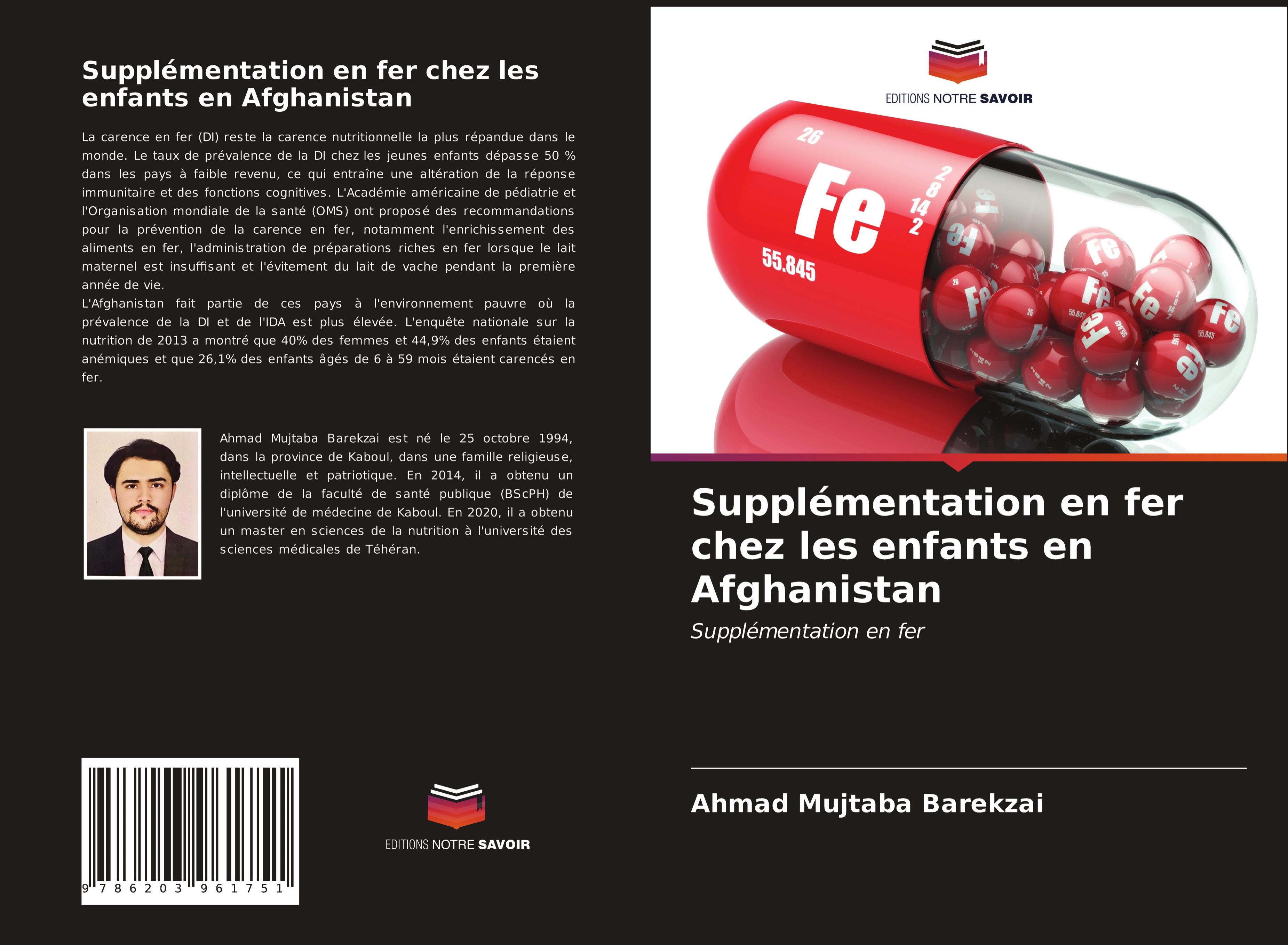 Supplémentation en fer chez les enfants en Afghanistan