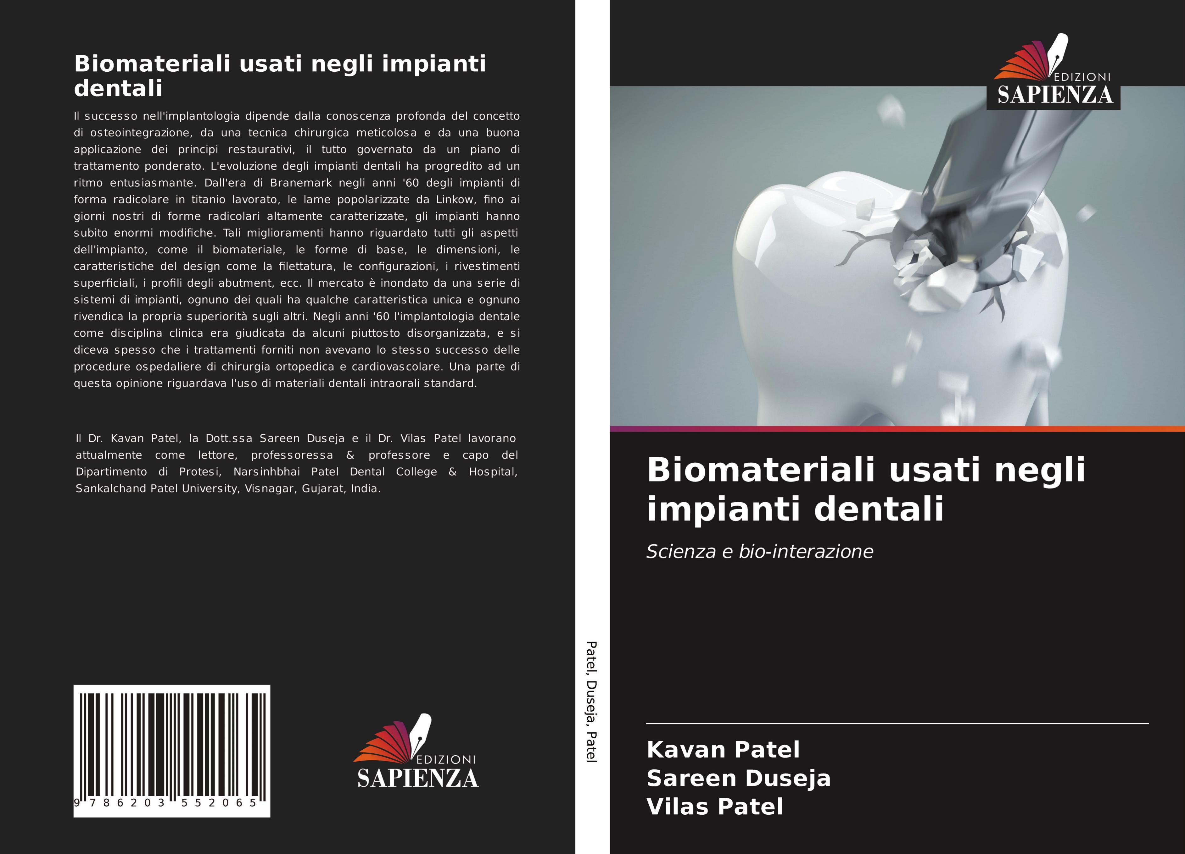 Biomateriali usati negli impianti dentali