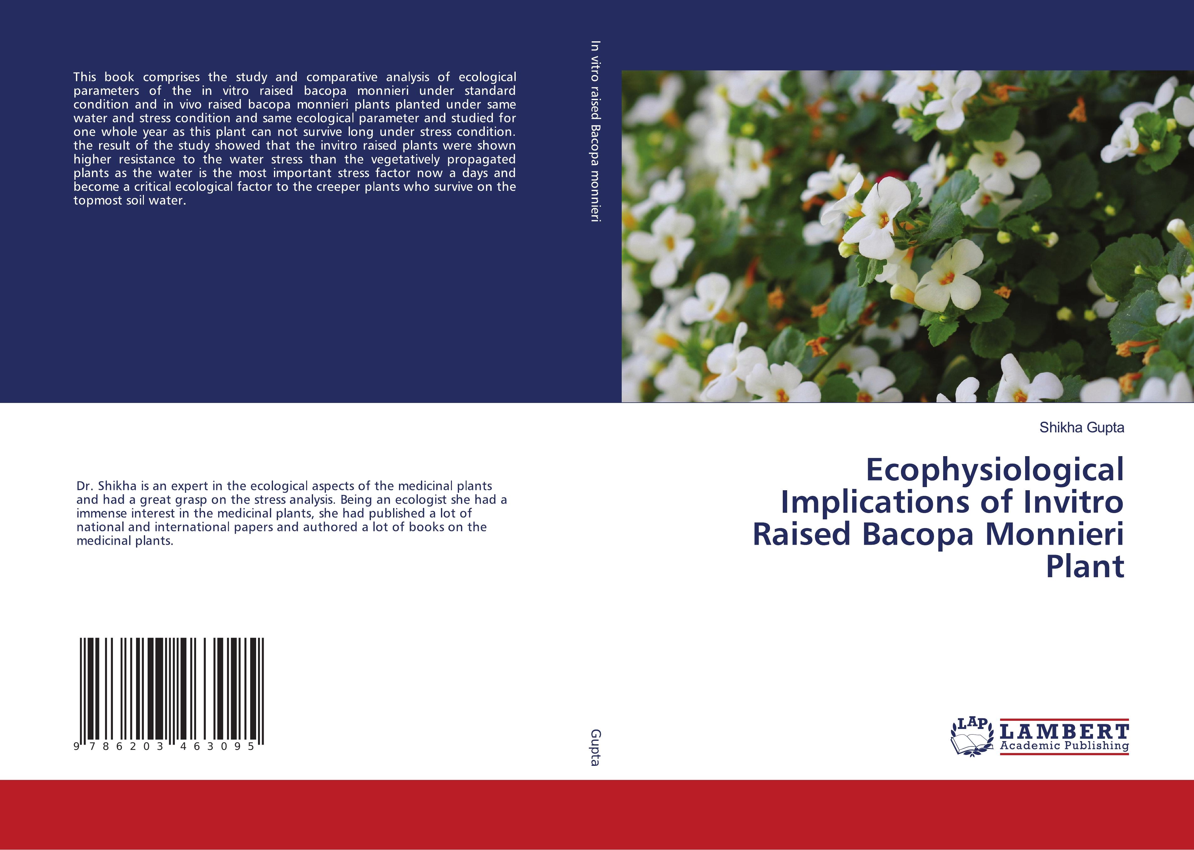 Ecophysiological Implications of Invitro Raised Bacopa Monnieri Plant