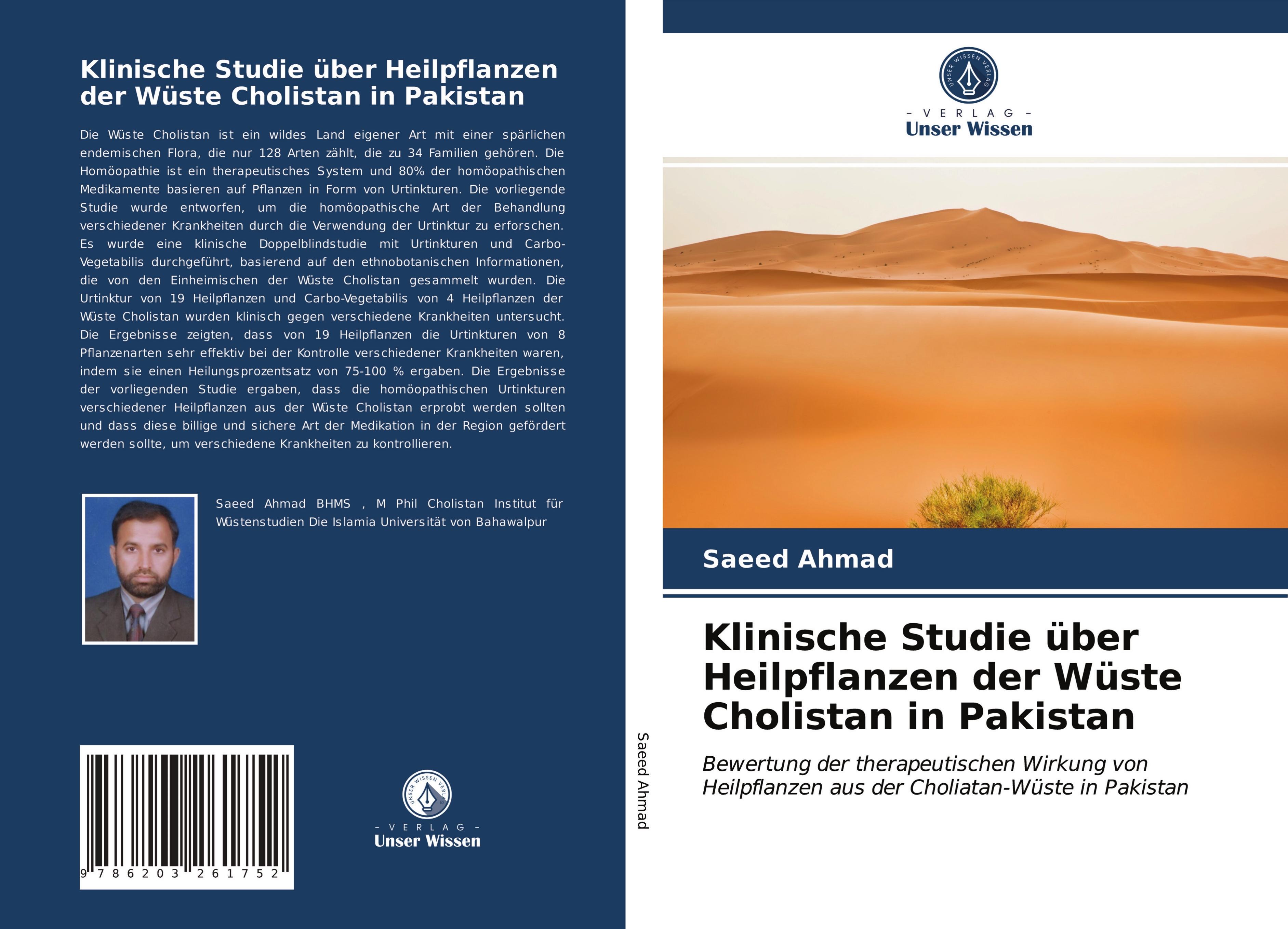 Klinische Studie über Heilpflanzen der Wüste Cholistan in Pakistan