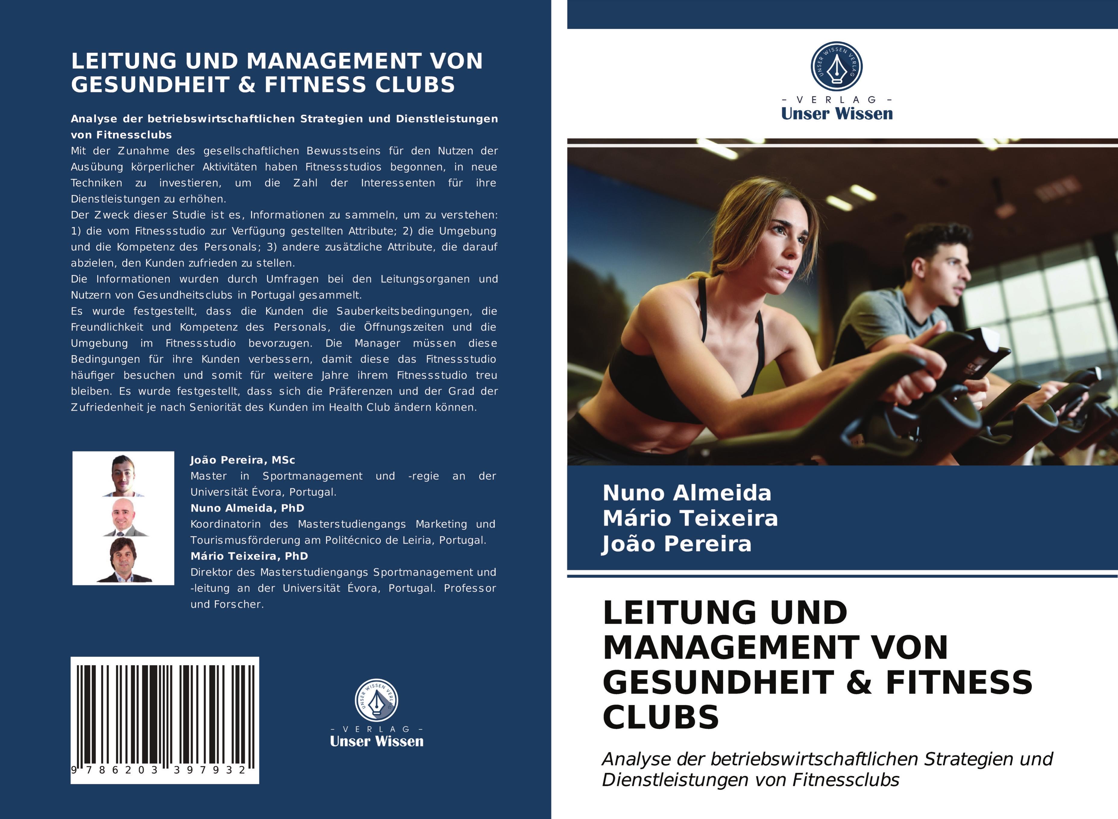 LEITUNG UND MANAGEMENT VON GESUNDHEIT & FITNESS CLUBS