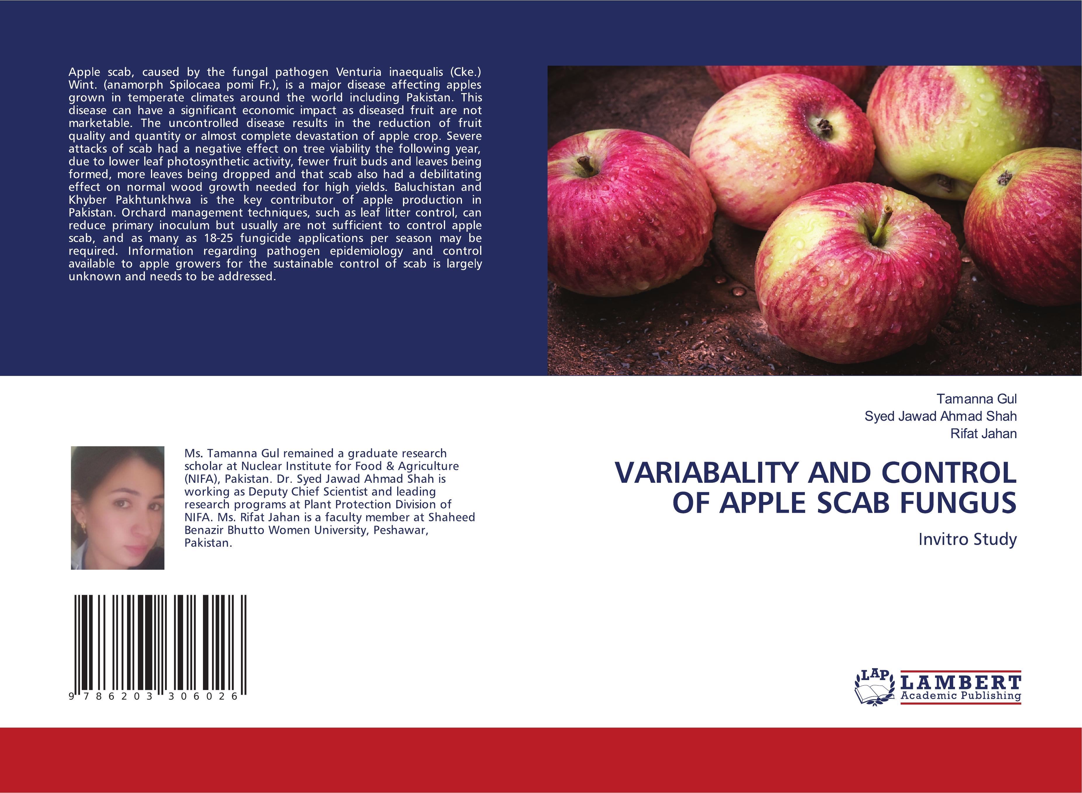 VARIABALITY AND CONTROL OF APPLE SCAB FUNGUS