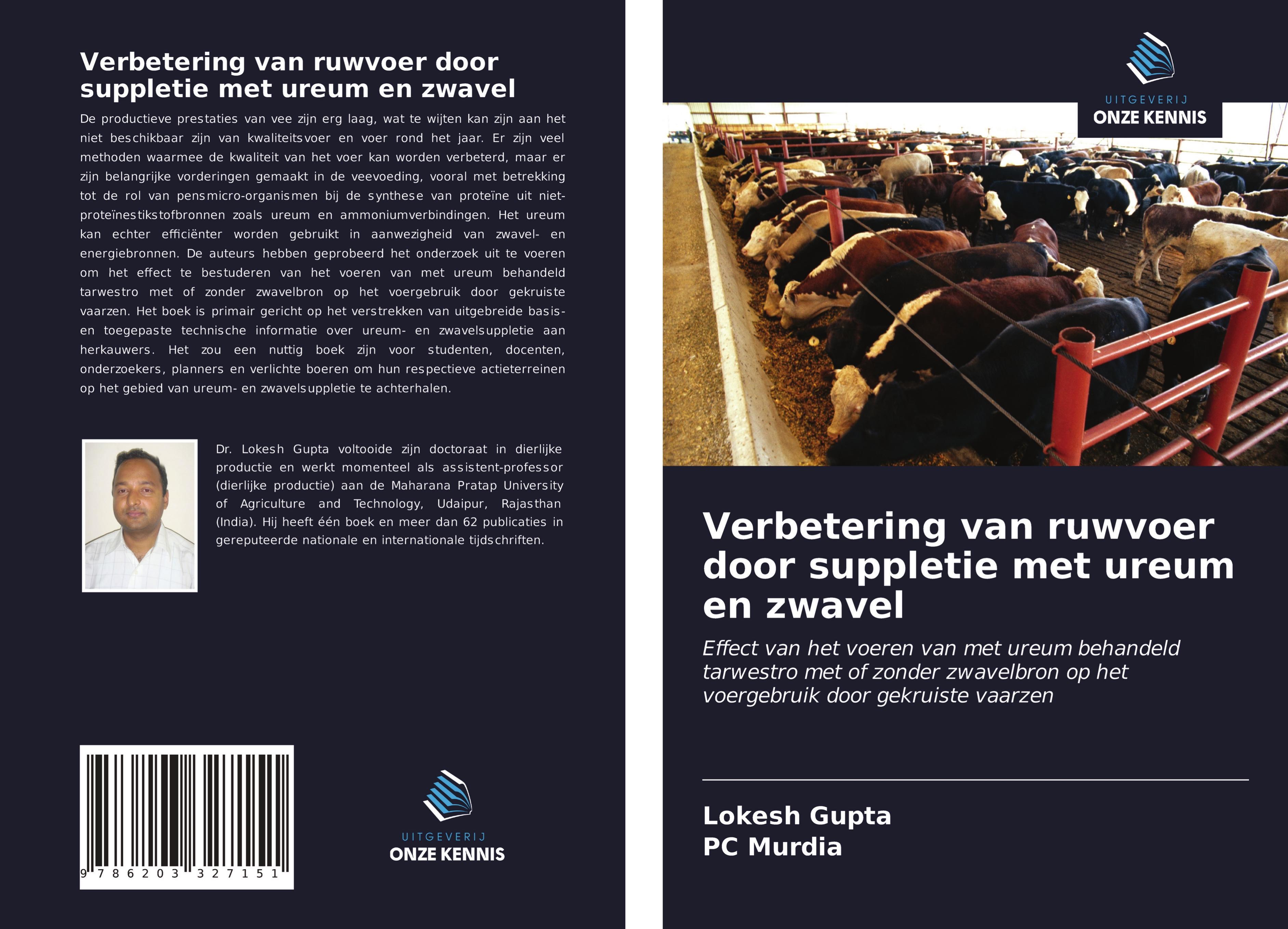 Verbetering van ruwvoer door suppletie met ureum en zwavel