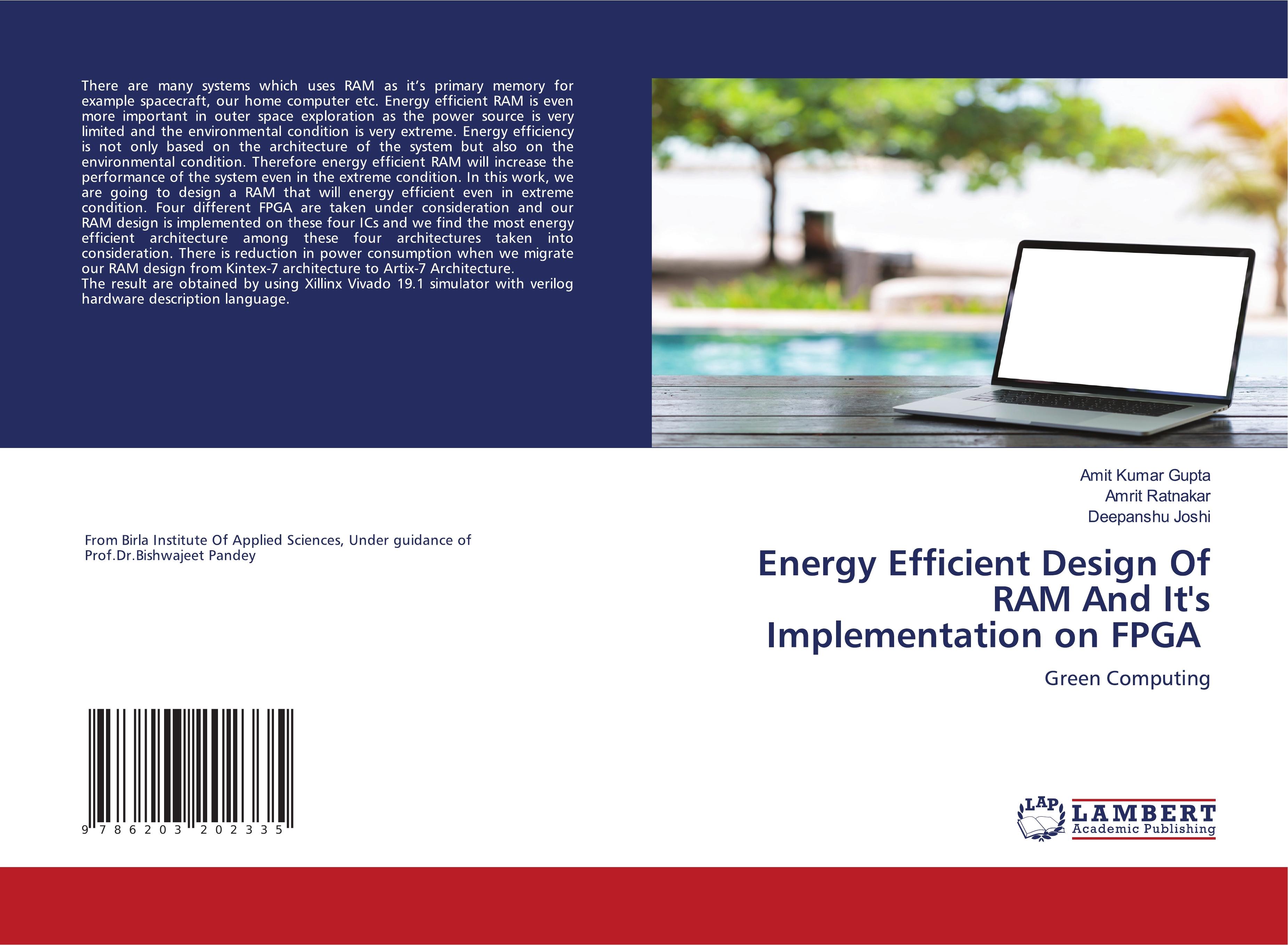 Energy Efficient Design Of RAM And It's Implementation on FPGA