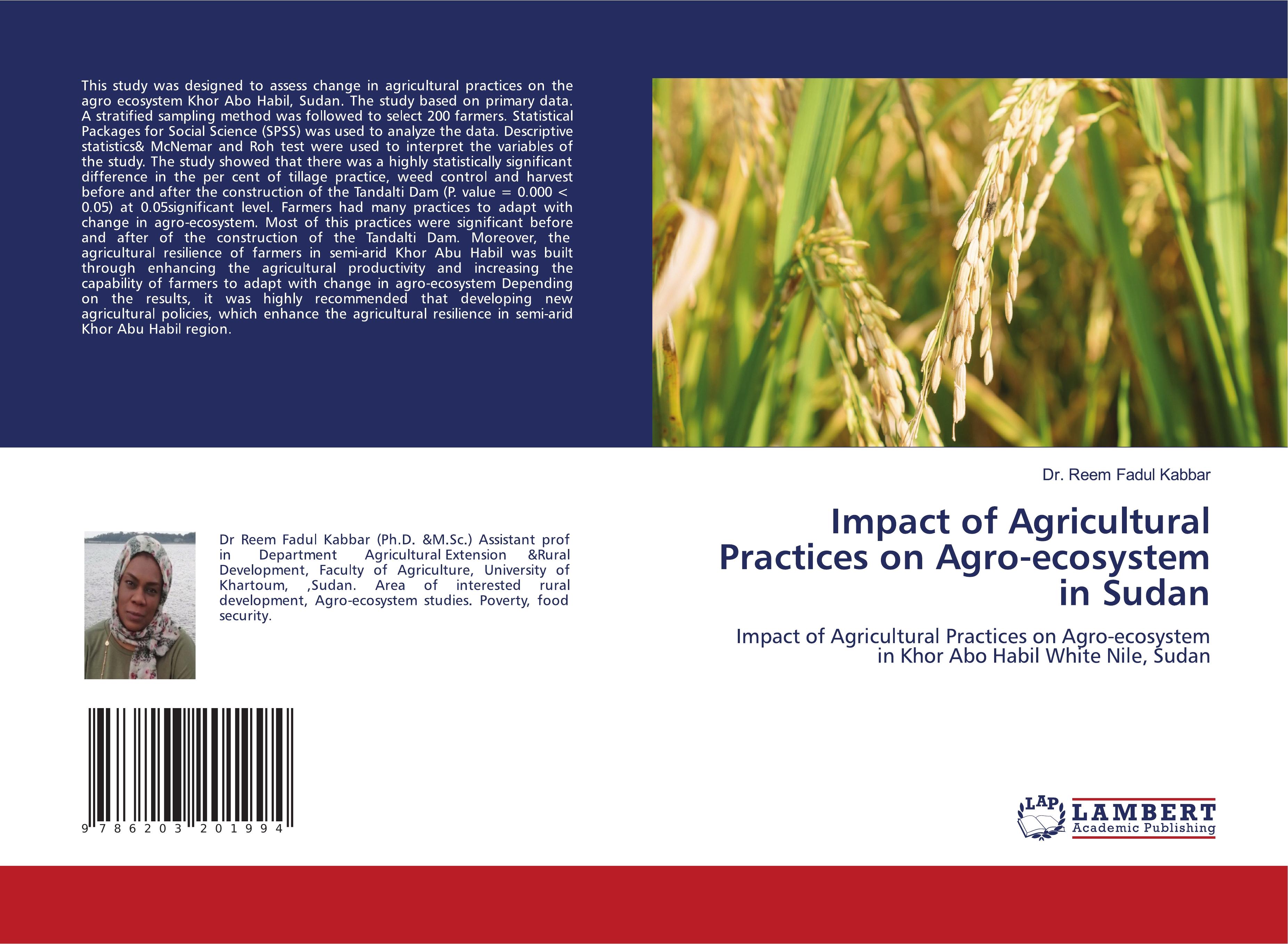 Impact of Agricultural Practices on Agro-ecosystem in Sudan