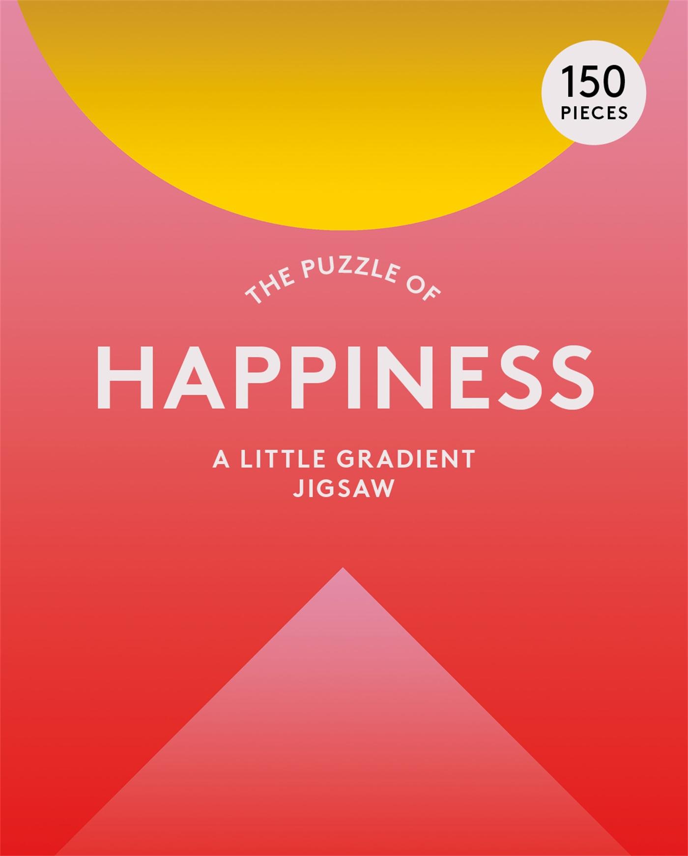 The Puzzle of Happiness: 150 Piece Little Gradient Jigsaw