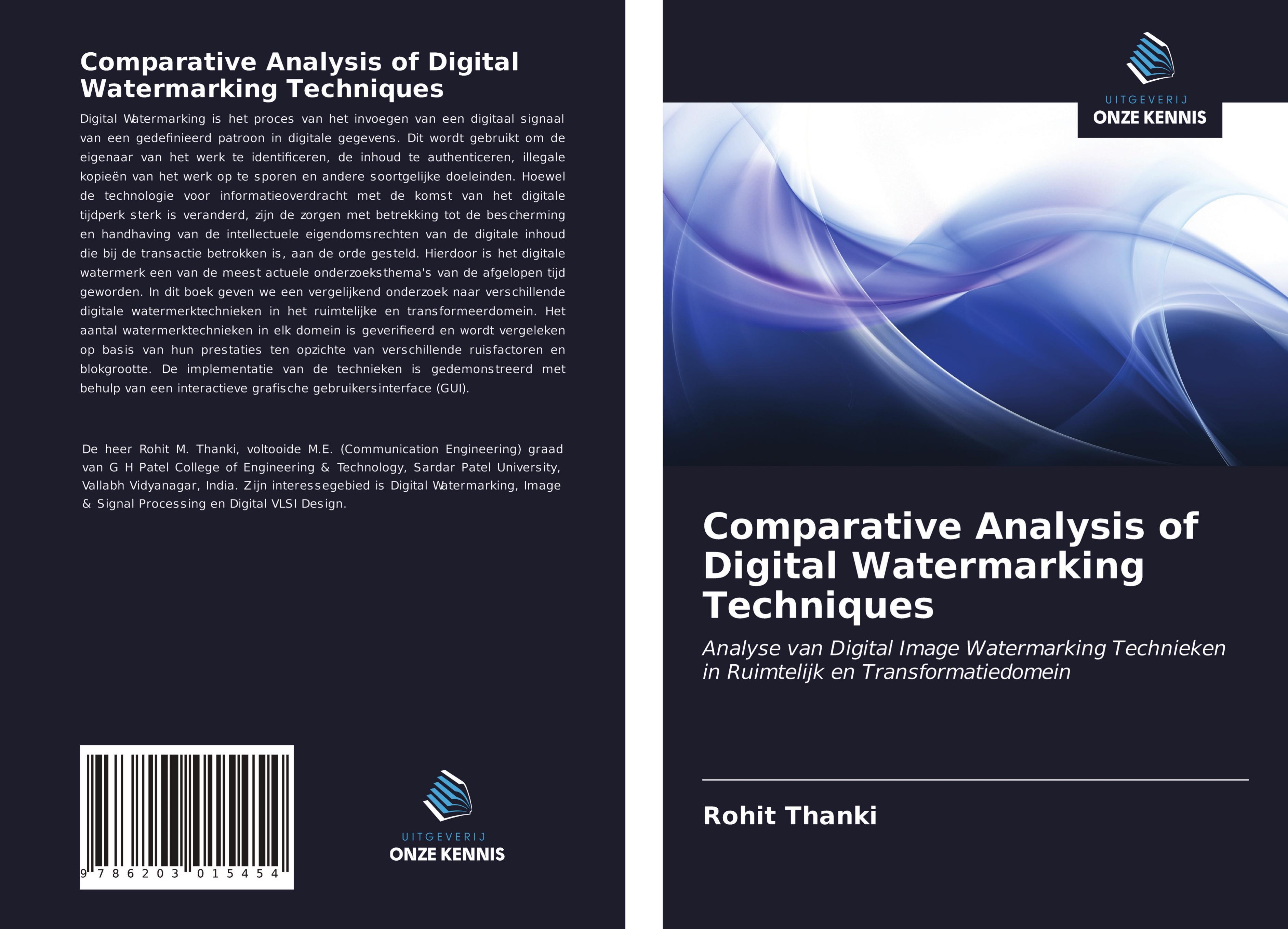 Comparative Analysis of Digital Watermarking Techniques