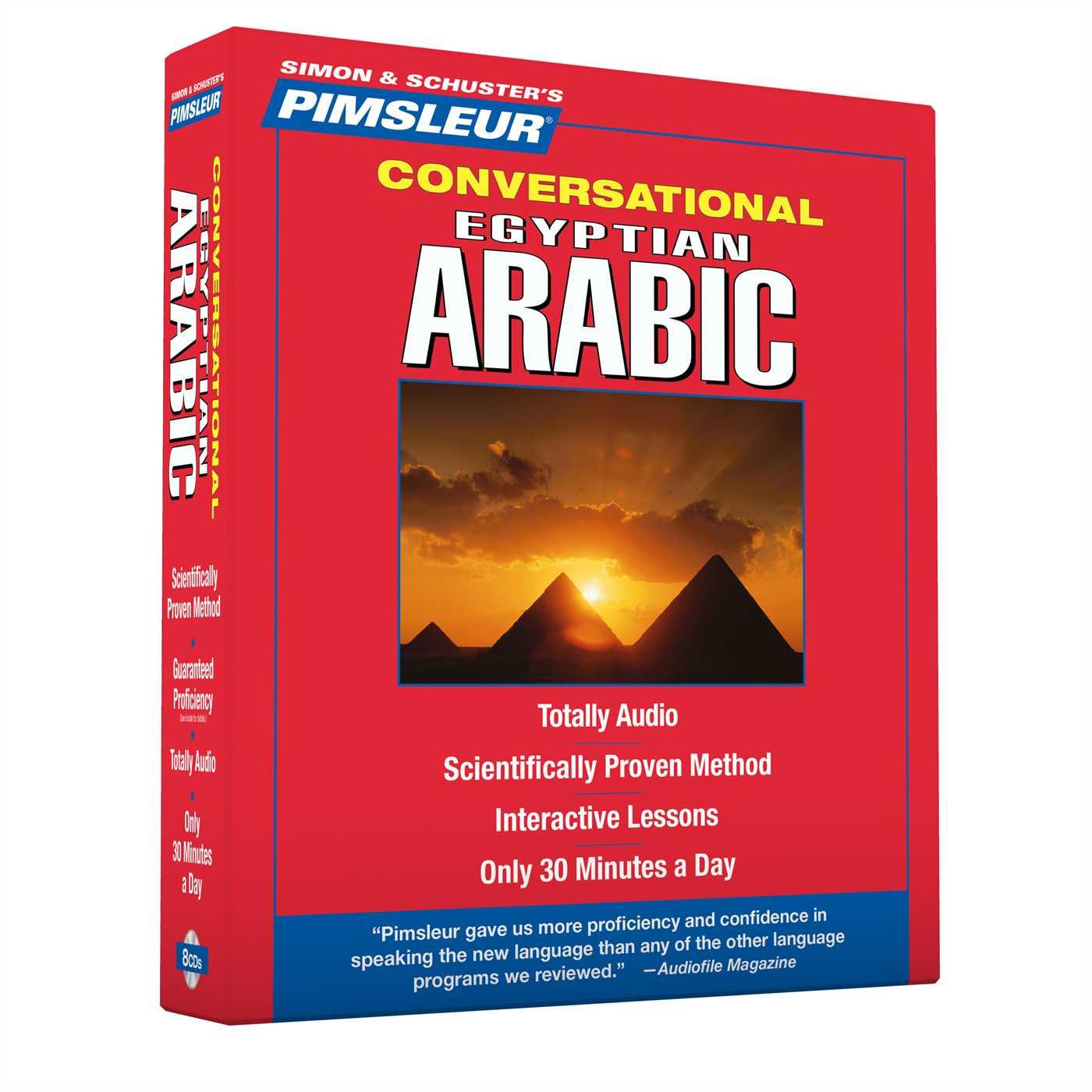 Pimsleur Arabic (Egyptian) Conversational Course - Level 1 Lessons 1-16 CD: Learn to Speak and Understand Egyptian Arabic with Pimsleur Language Progr