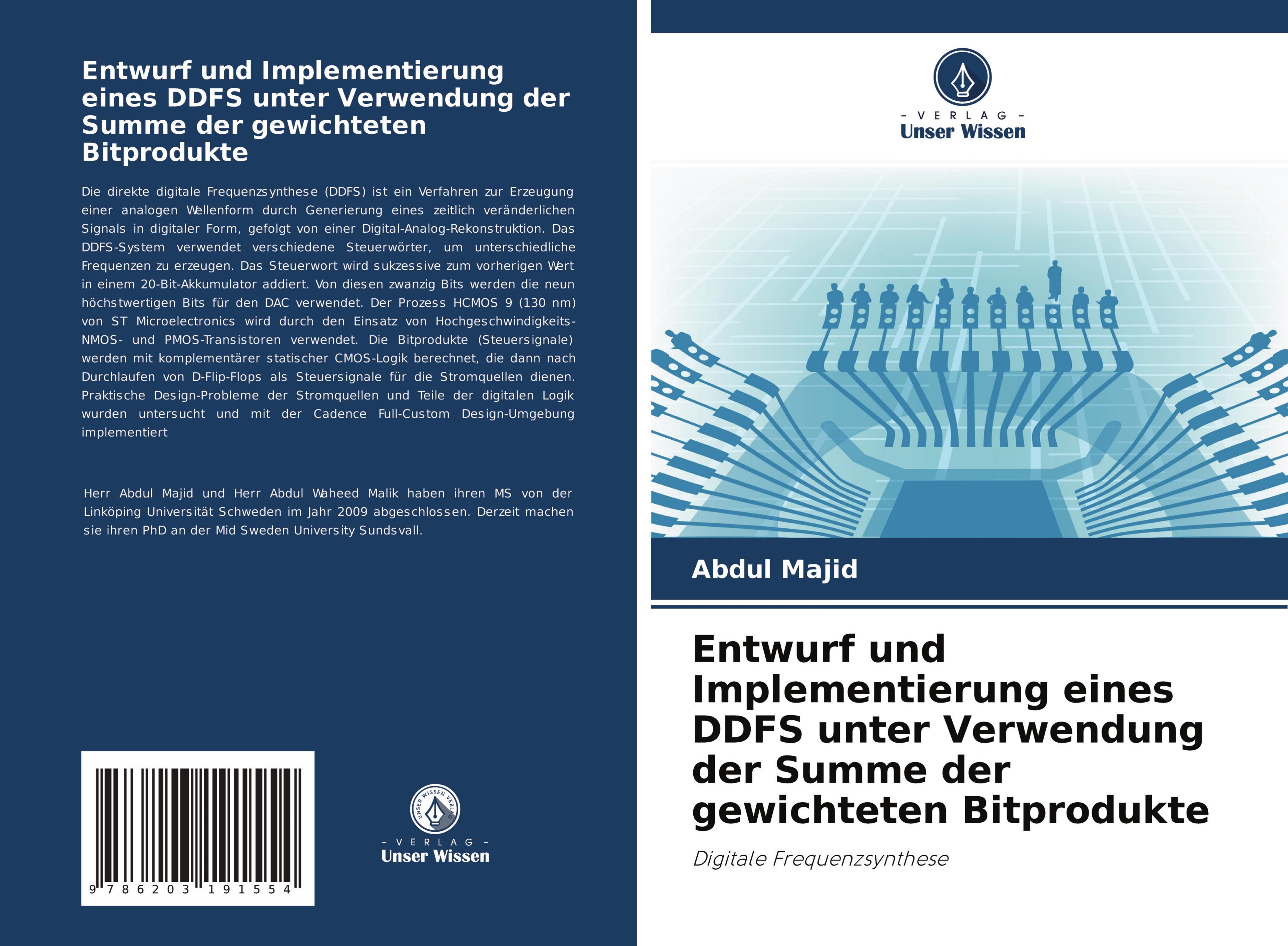 Entwurf und Implementierung eines DDFS unter Verwendung der Summe der gewichteten Bitprodukte