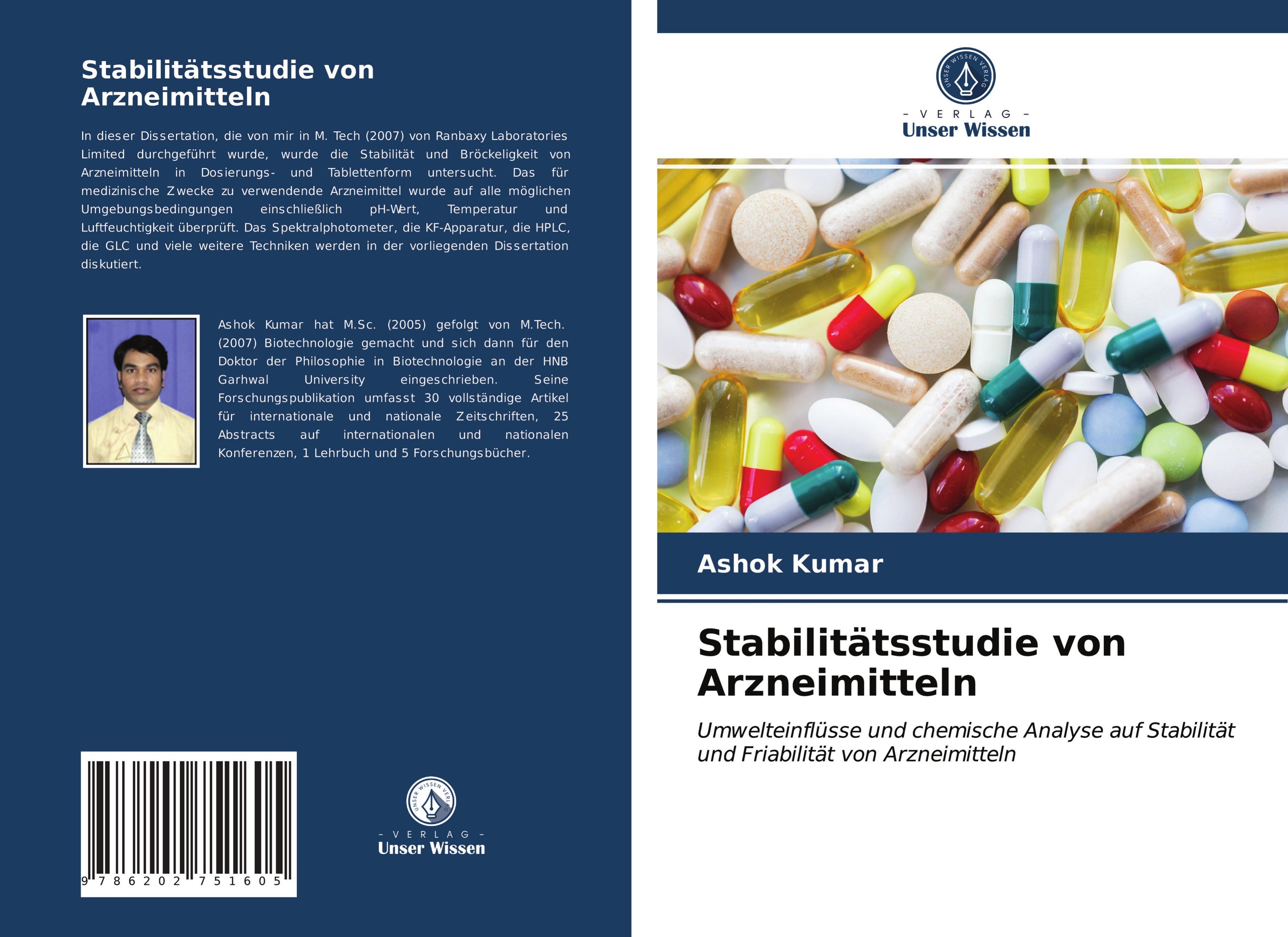 Stabilitätsstudie von Arzneimitteln