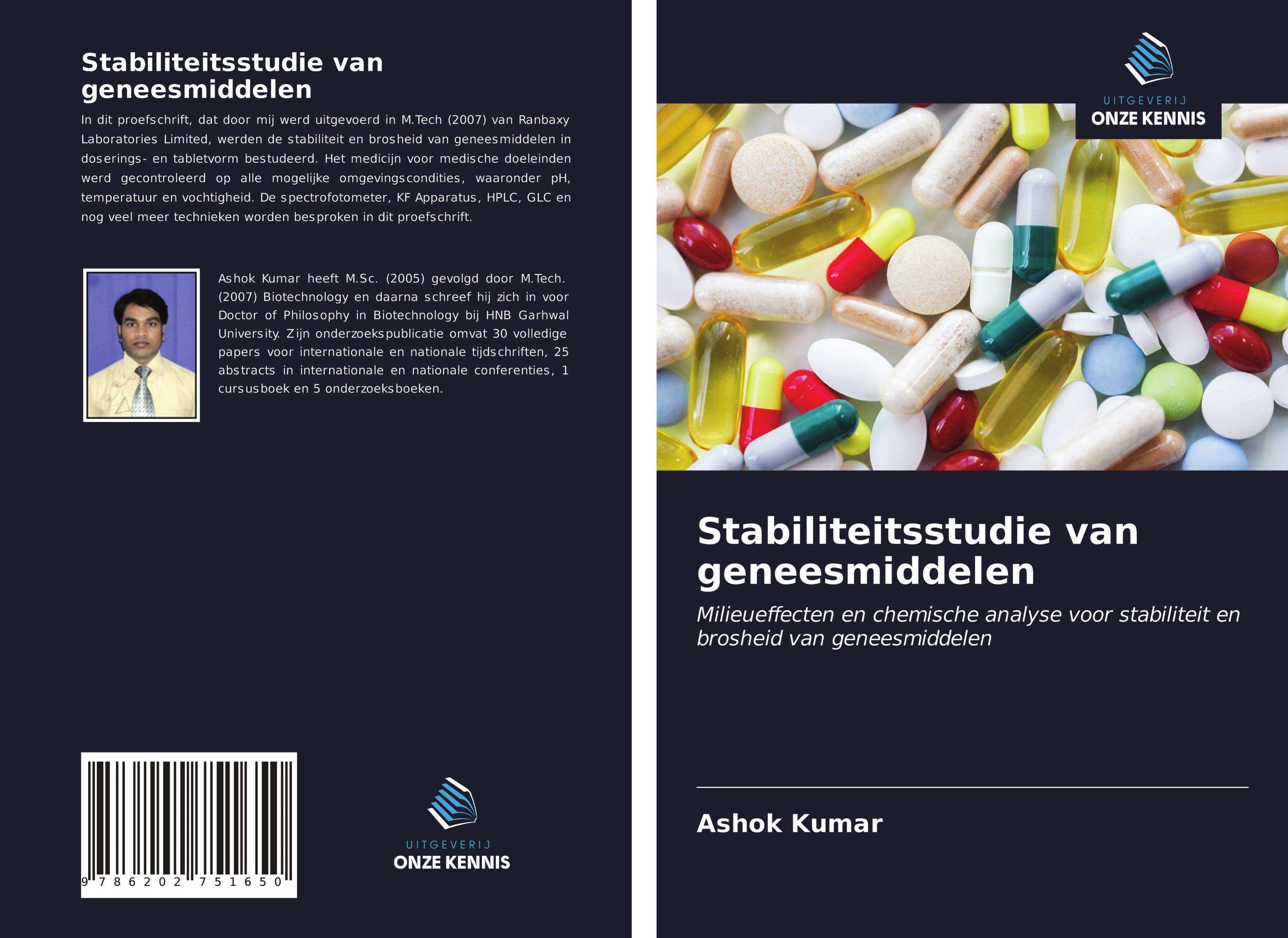 Stabiliteitsstudie van geneesmiddelen