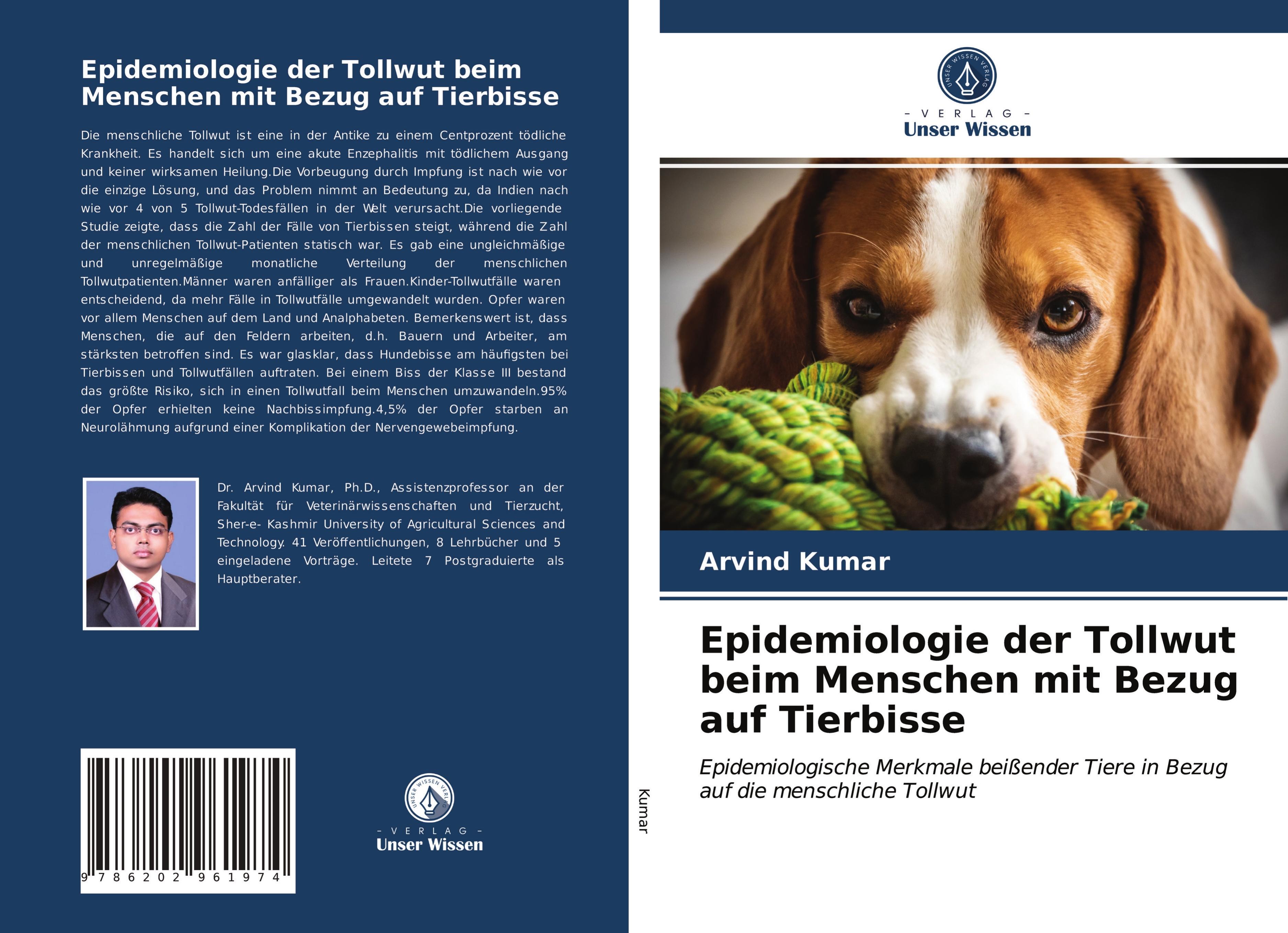 Epidemiologie der Tollwut beim Menschen mit Bezug auf Tierbisse