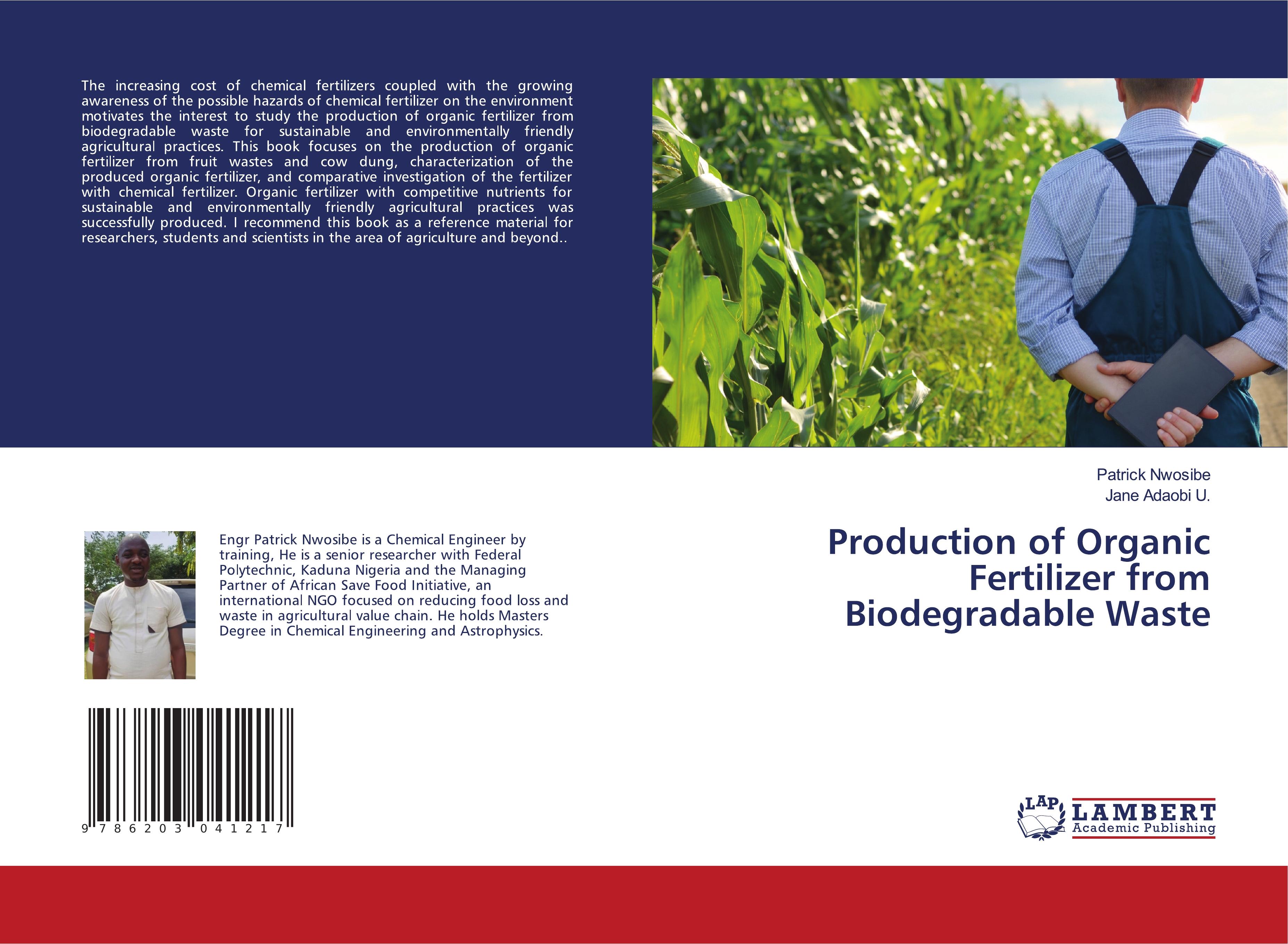 Production of Organic Fertilizer from Biodegradable Waste