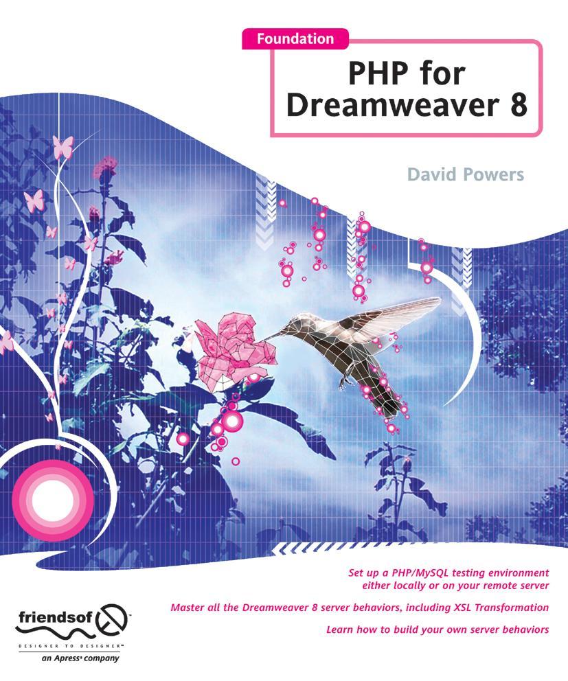 Foundation PHP for Dreamweaver 8