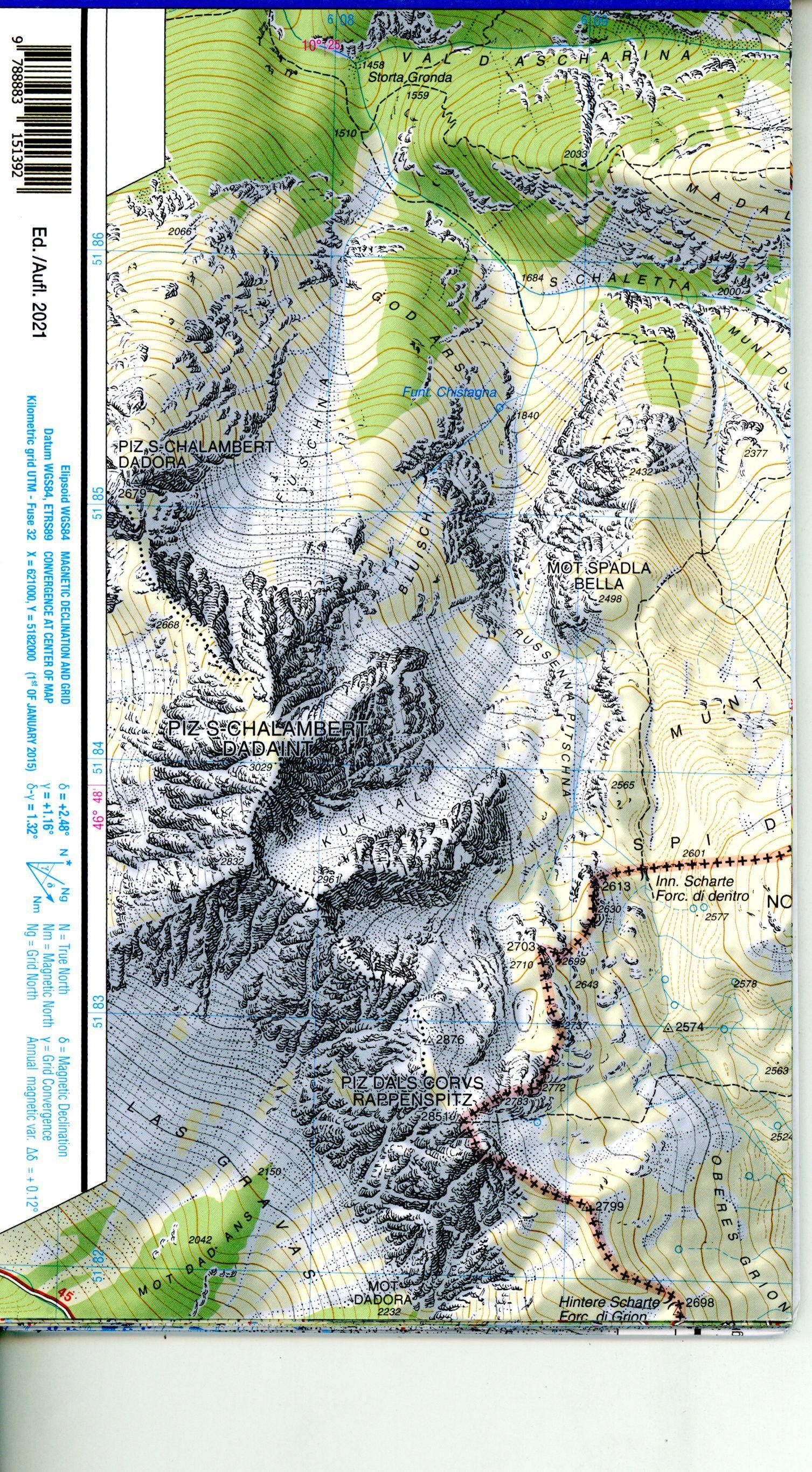 Vinschgauer Oberland 1:25 000