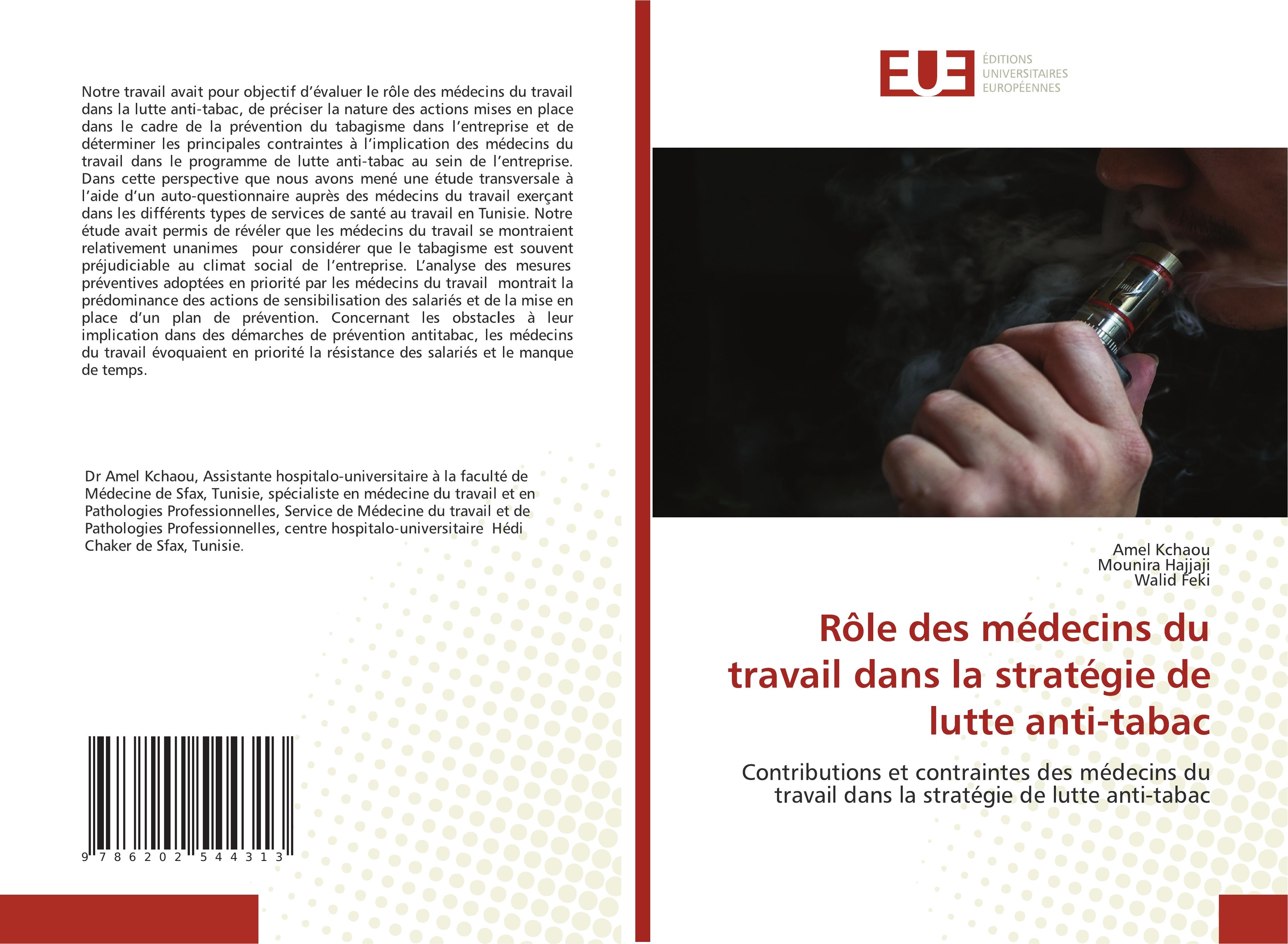 Rôle des médecins du travail dans la stratégie de lutte anti-tabac