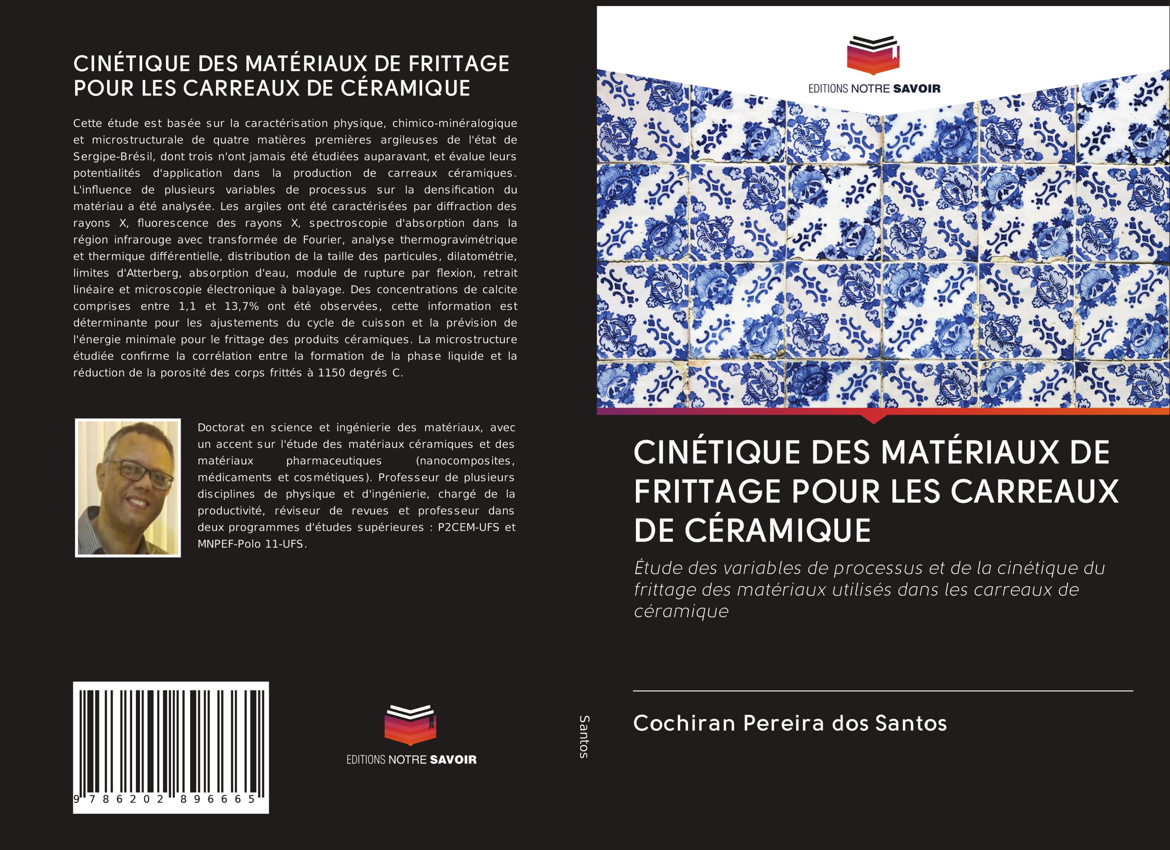 CINÉTIQUE DES MATÉRIAUX DE FRITTAGE POUR LES CARREAUX DE CÉRAMIQUE