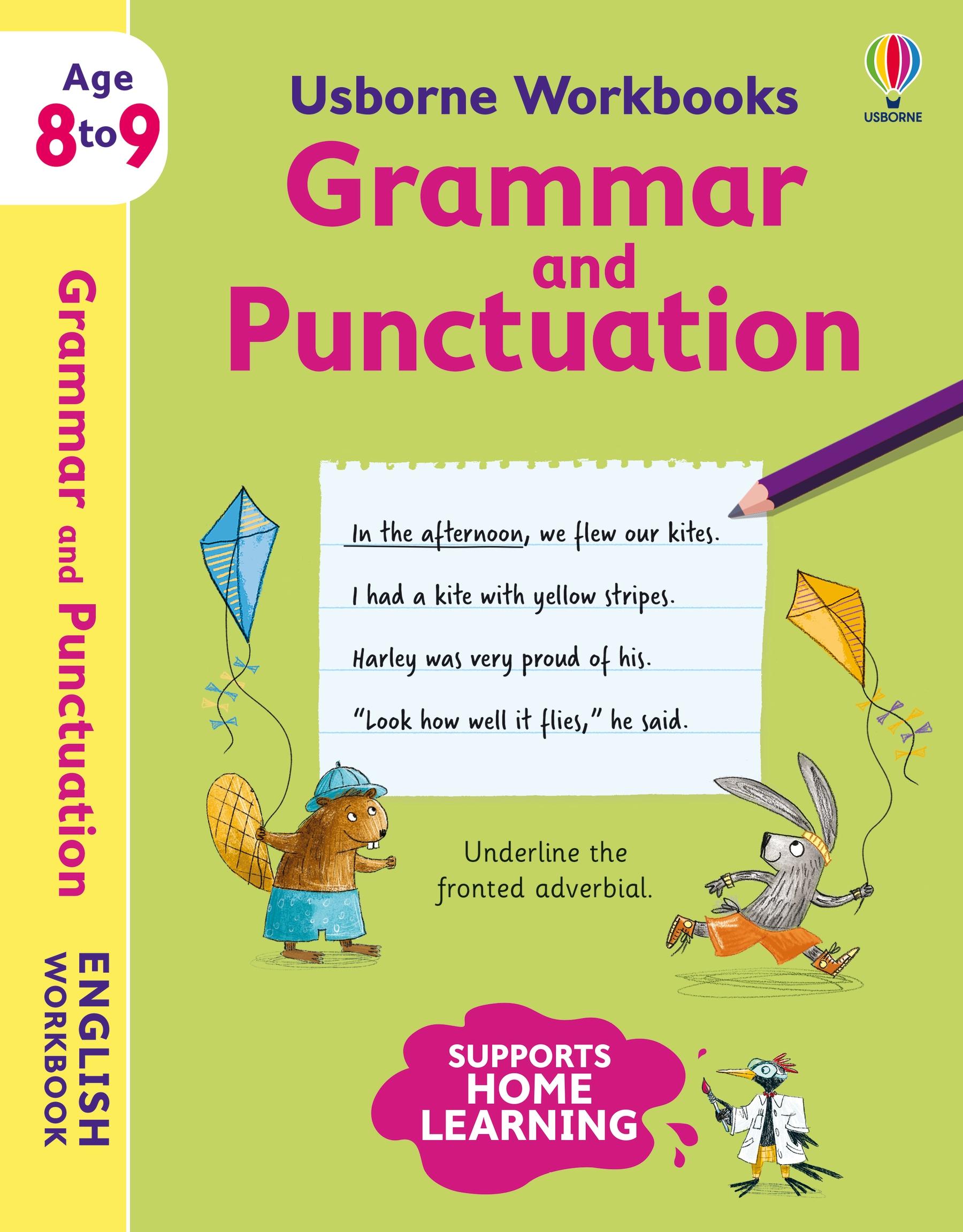 Usborne Workbooks Grammar and Punctuation 8-9