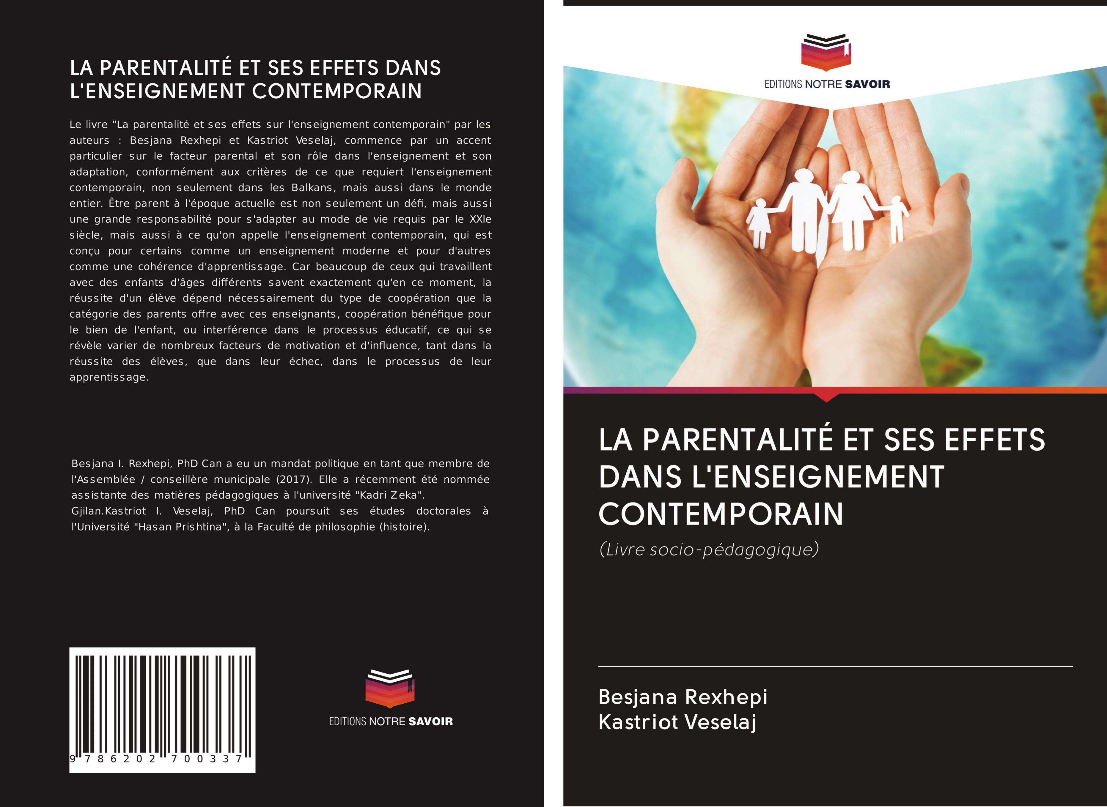 LA PARENTALITÉ ET SES EFFETS DANS L'ENSEIGNEMENT CONTEMPORAIN