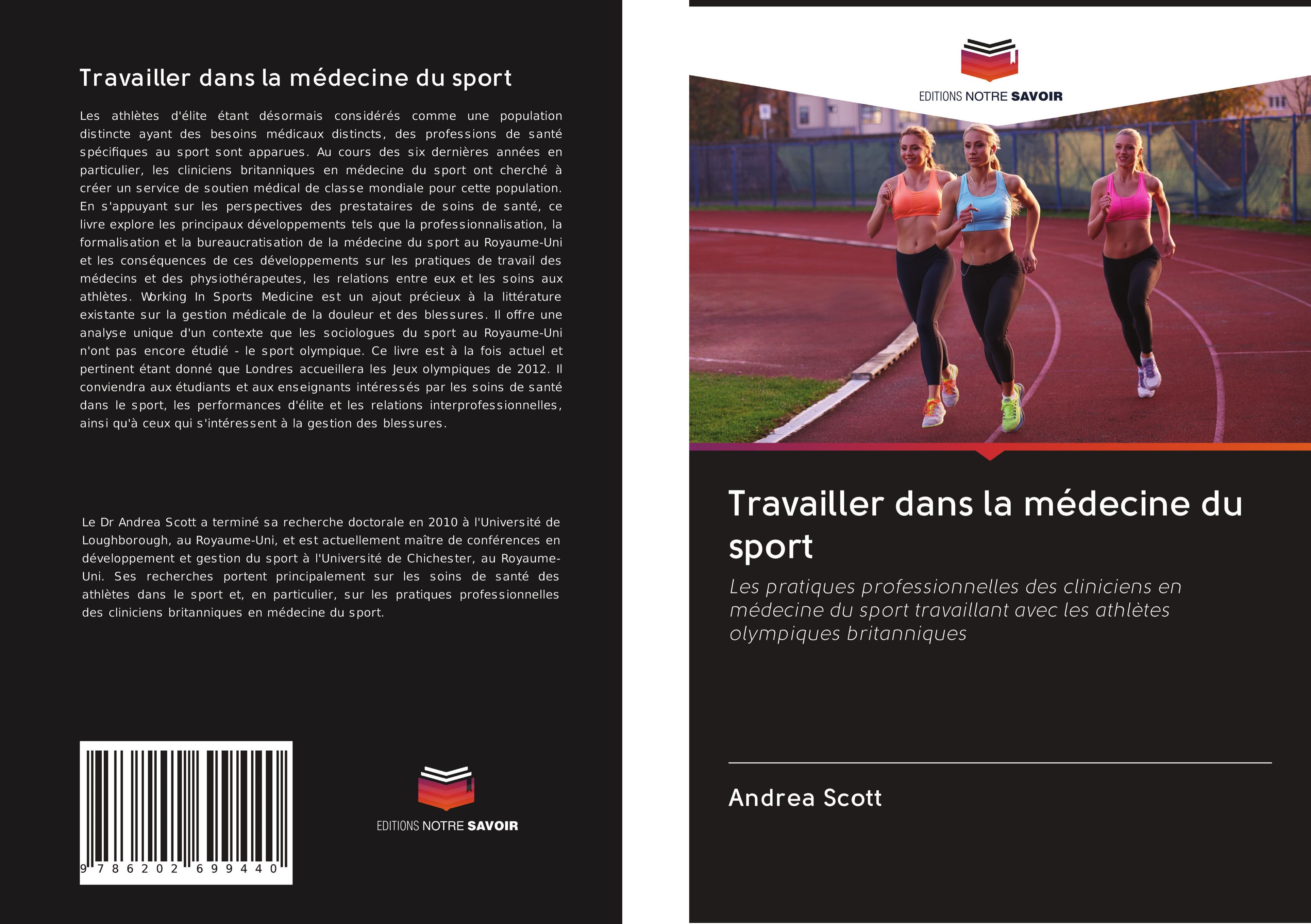 Travailler dans la médecine du sport